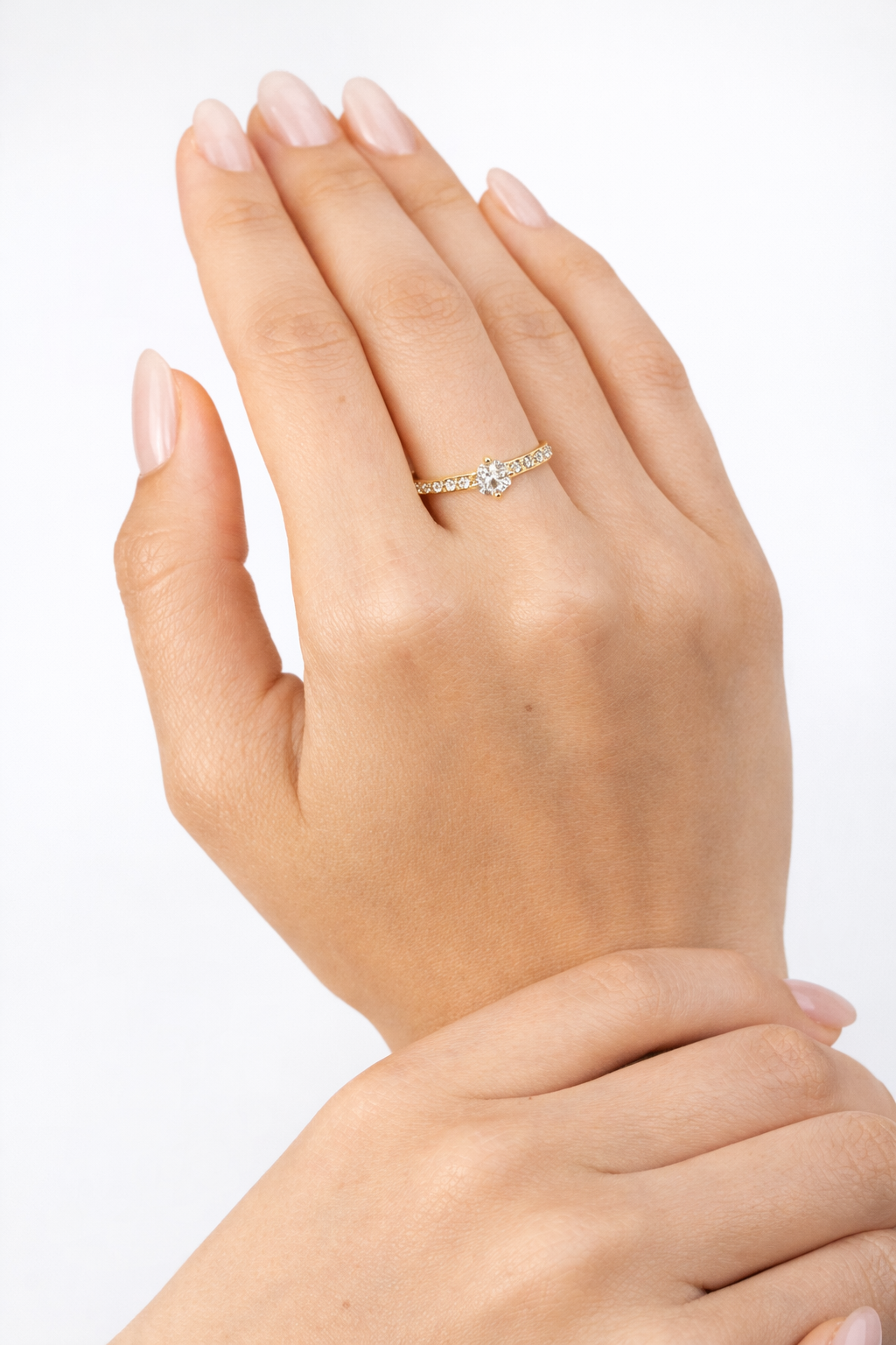 Prsteň Eternal Bloom , 14K zlato