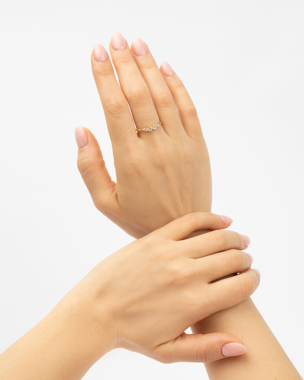 Prsteň Éclat Étoile, 14K zlato so zirkónmi