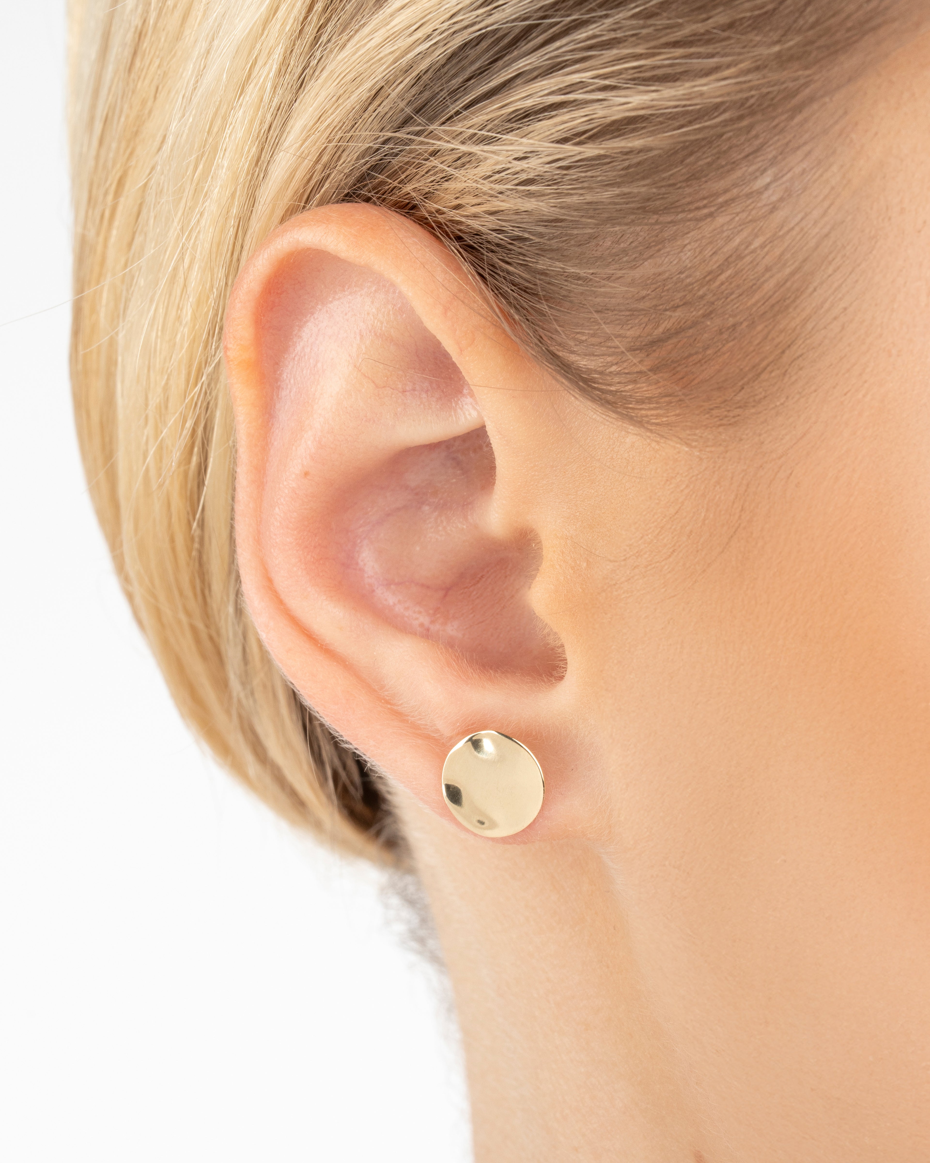 Napichovacie náušnice Aurié, 14K zlato