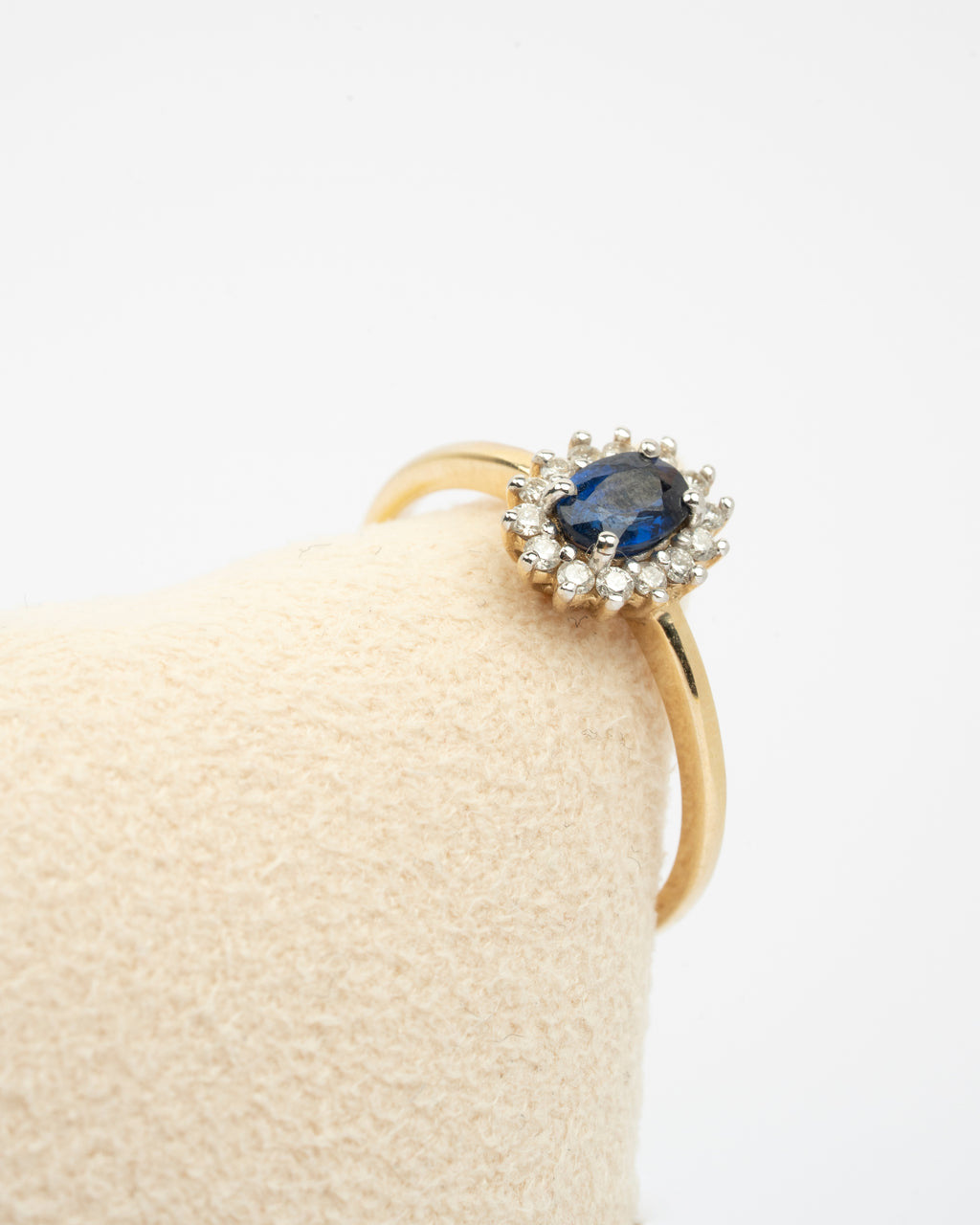 Prsteň Sapphire Aurora , 14K zlato