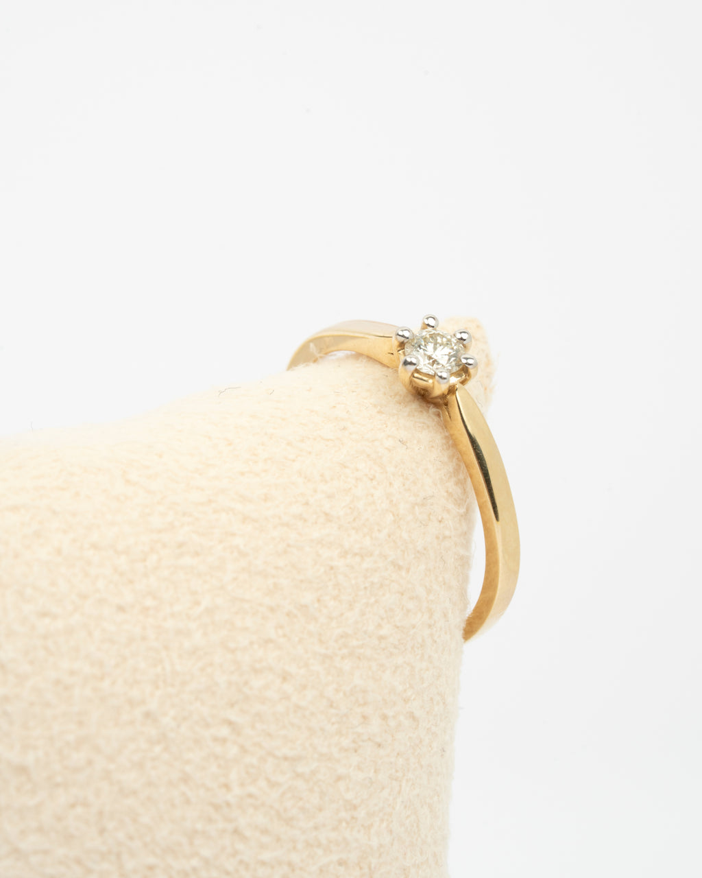 Prsteň Aurora Solitaire , 14K zlato