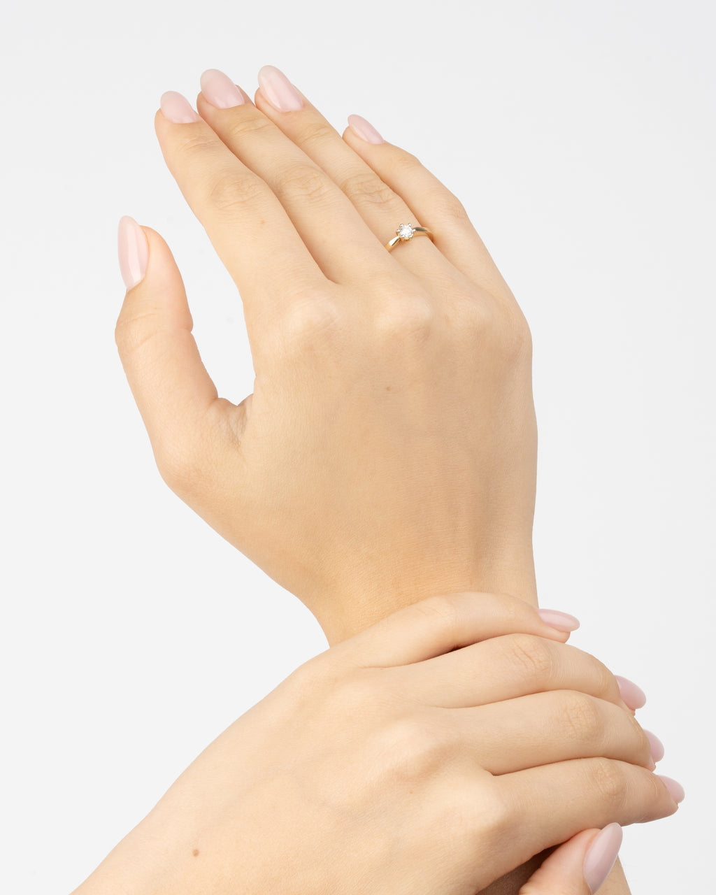 Prsteň Aurora Solitaire , 14K zlato