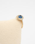 Prsteň Aurelia Bleu, 14K zlato