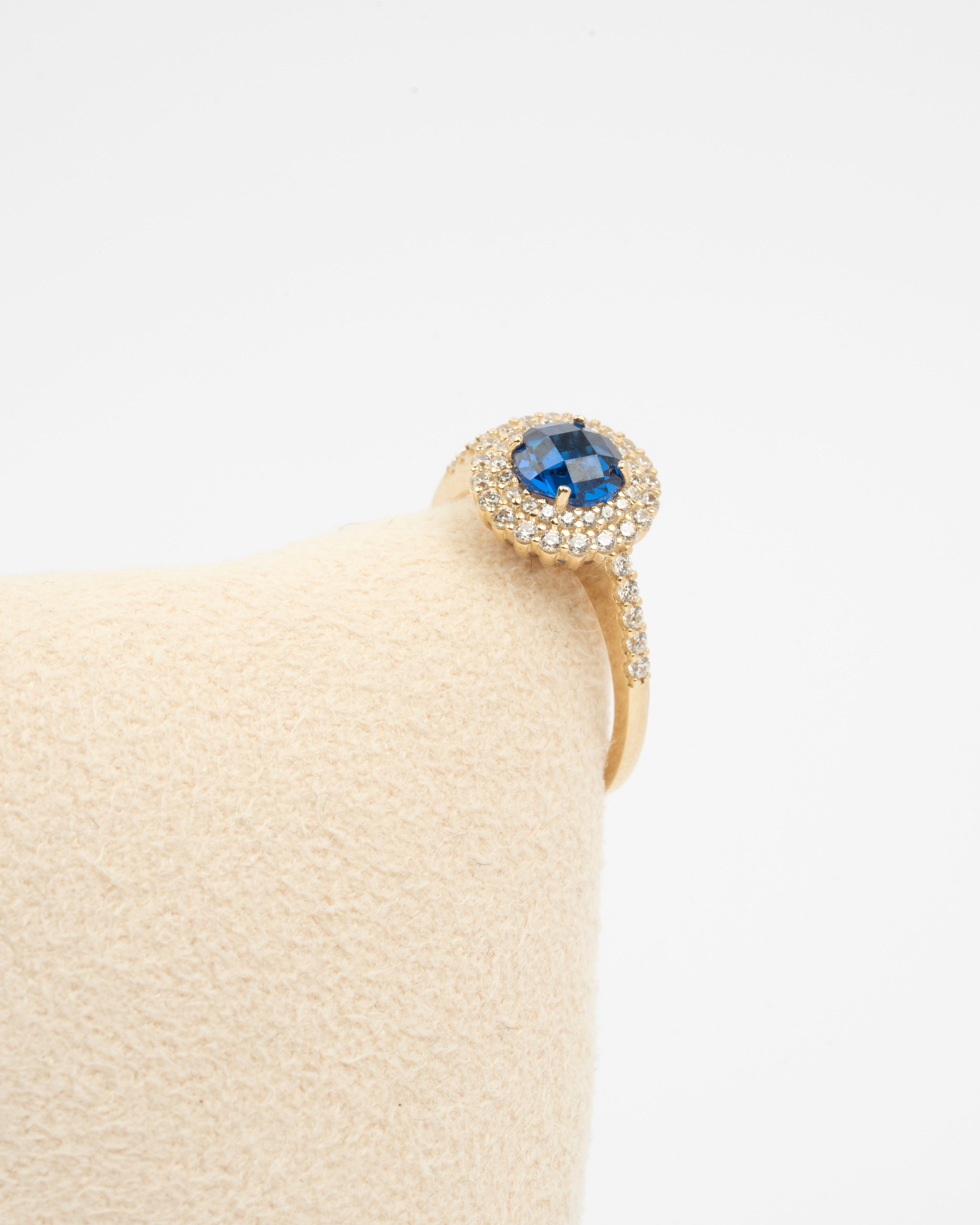 Prsteň Aurelia Bleu, 14K zlato