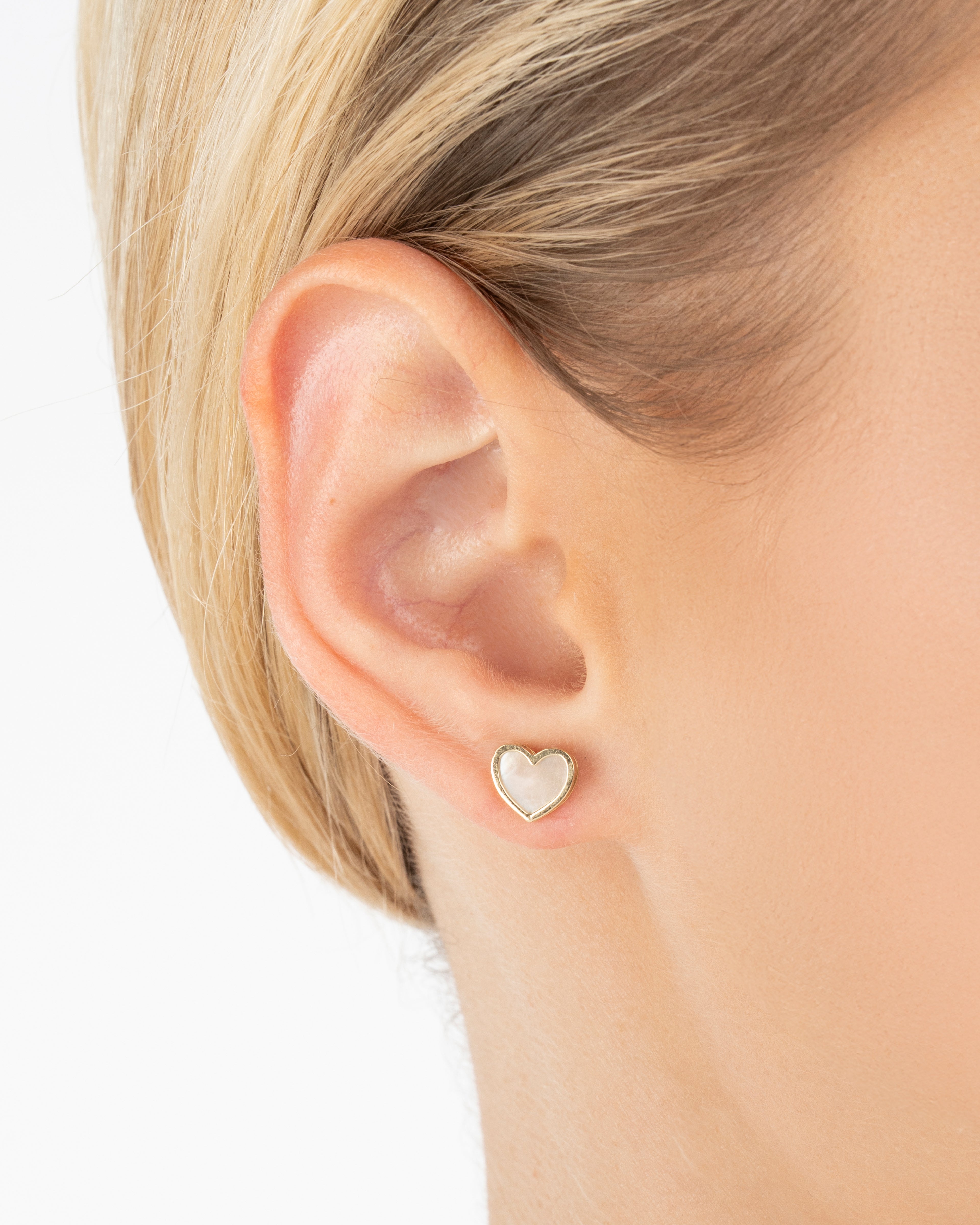 Napichovacie náušnice Amoria, 14K zlato