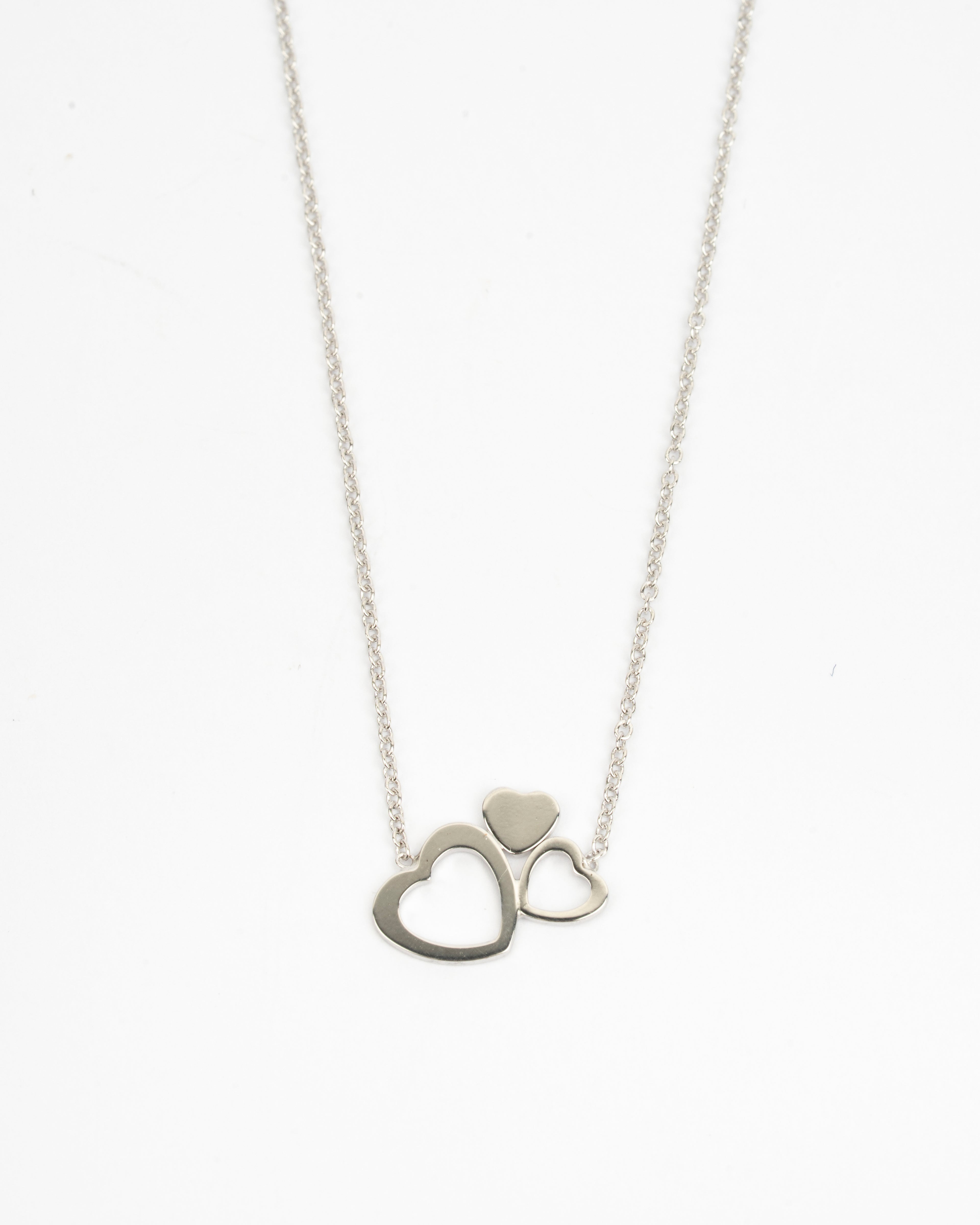 Náhrdelník Élune , 14K biele zlato