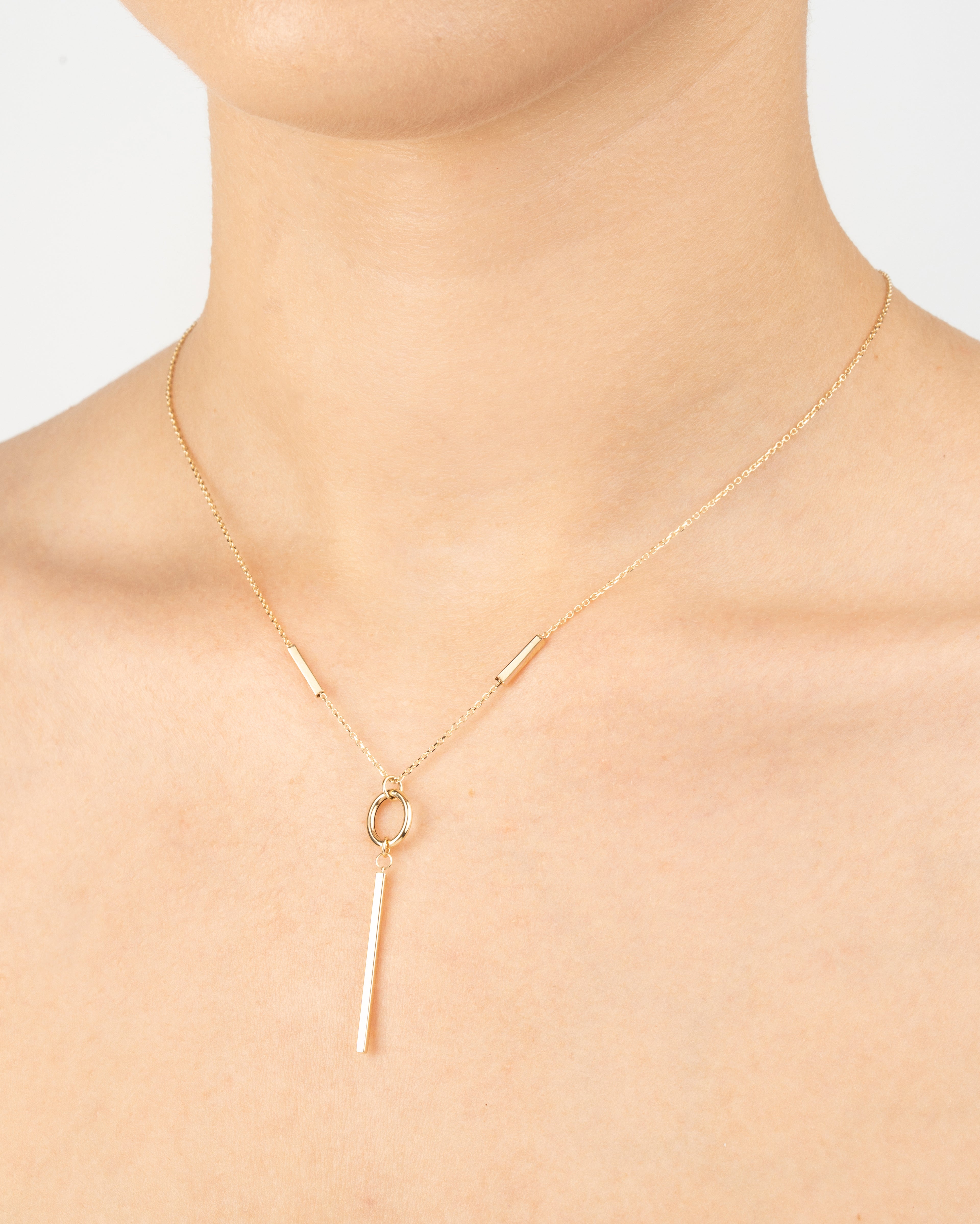 Náhrdelník Ophira , 14K zlato