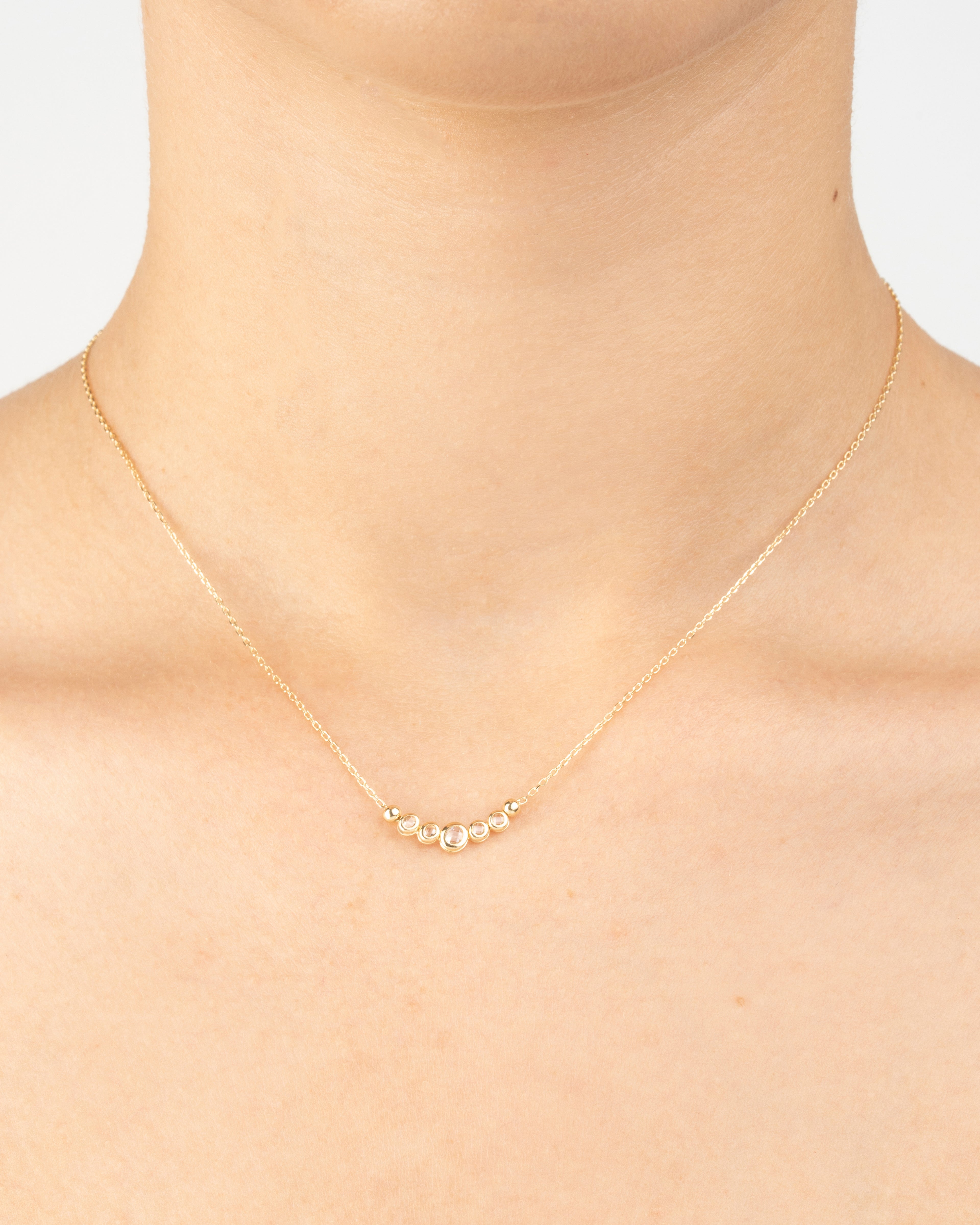 Náhrdelník Lunara , 14K zlato