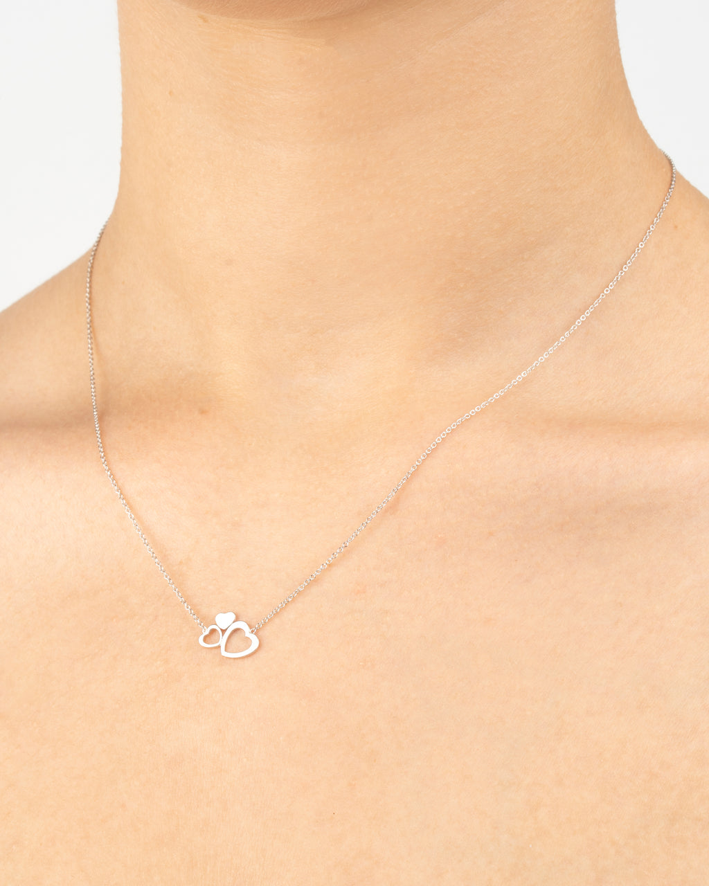 Náhrdelník Élune , 14K biele zlato