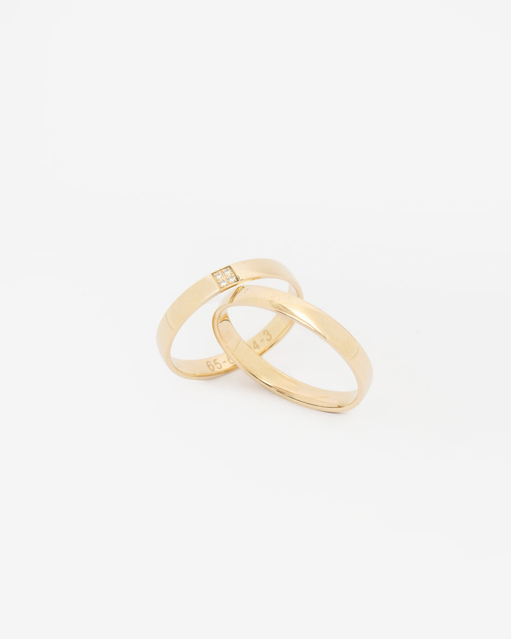 Obrúčky Serenity, 14K zlato