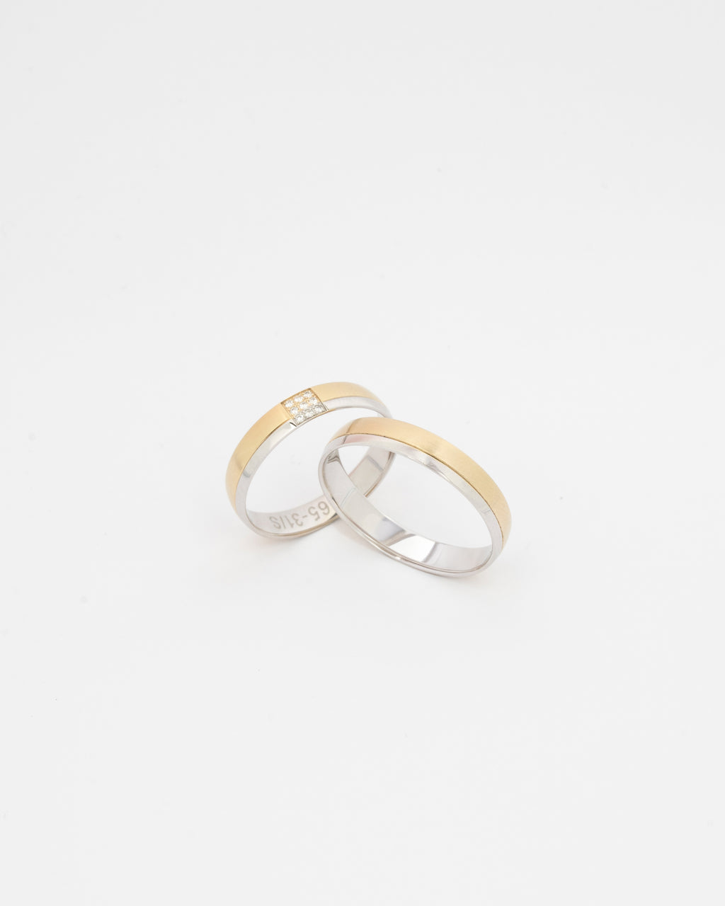 Obrúčky Infinity, 14K zlato