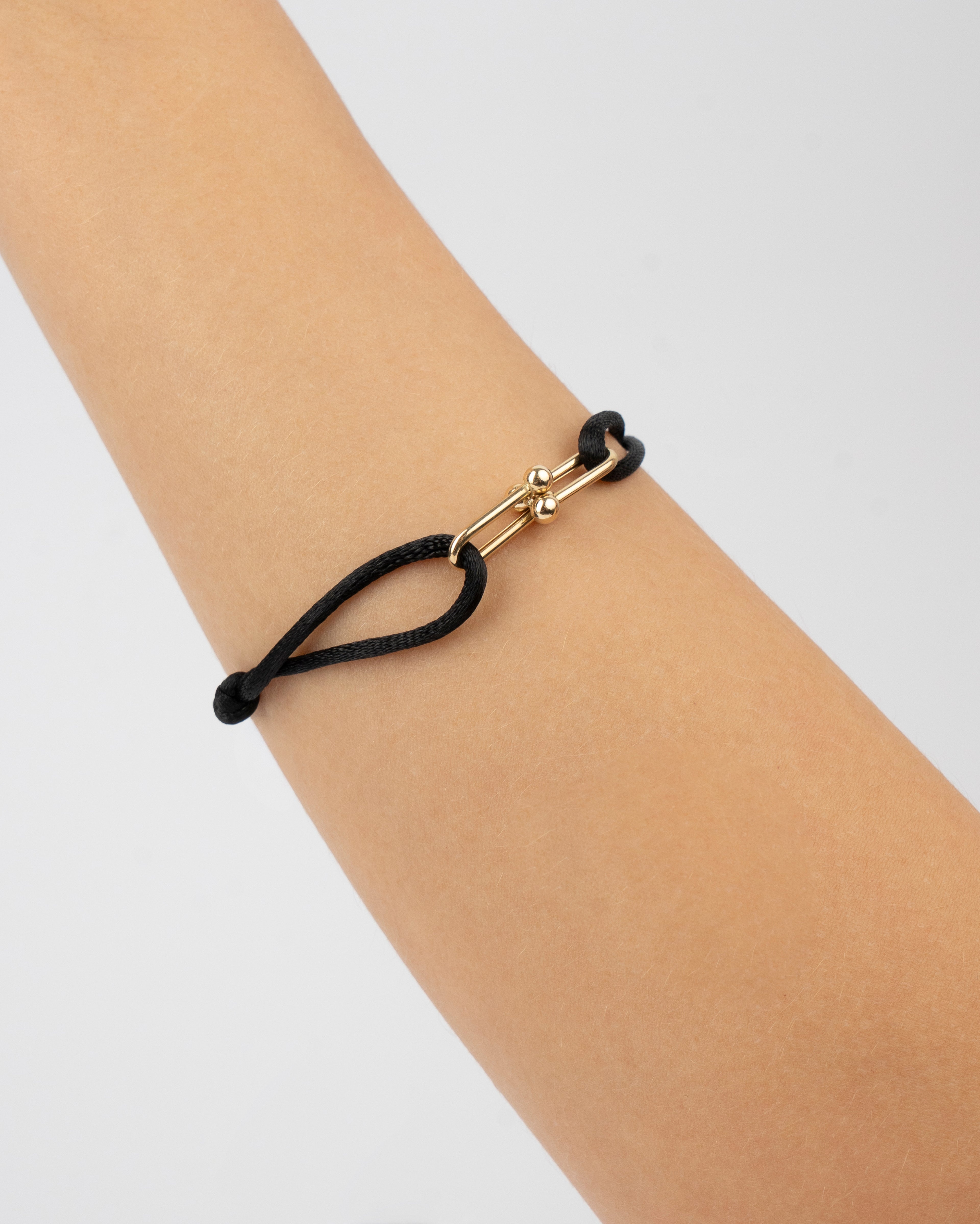 Šnúrkový náramok Lien d’Or, 14K zlato