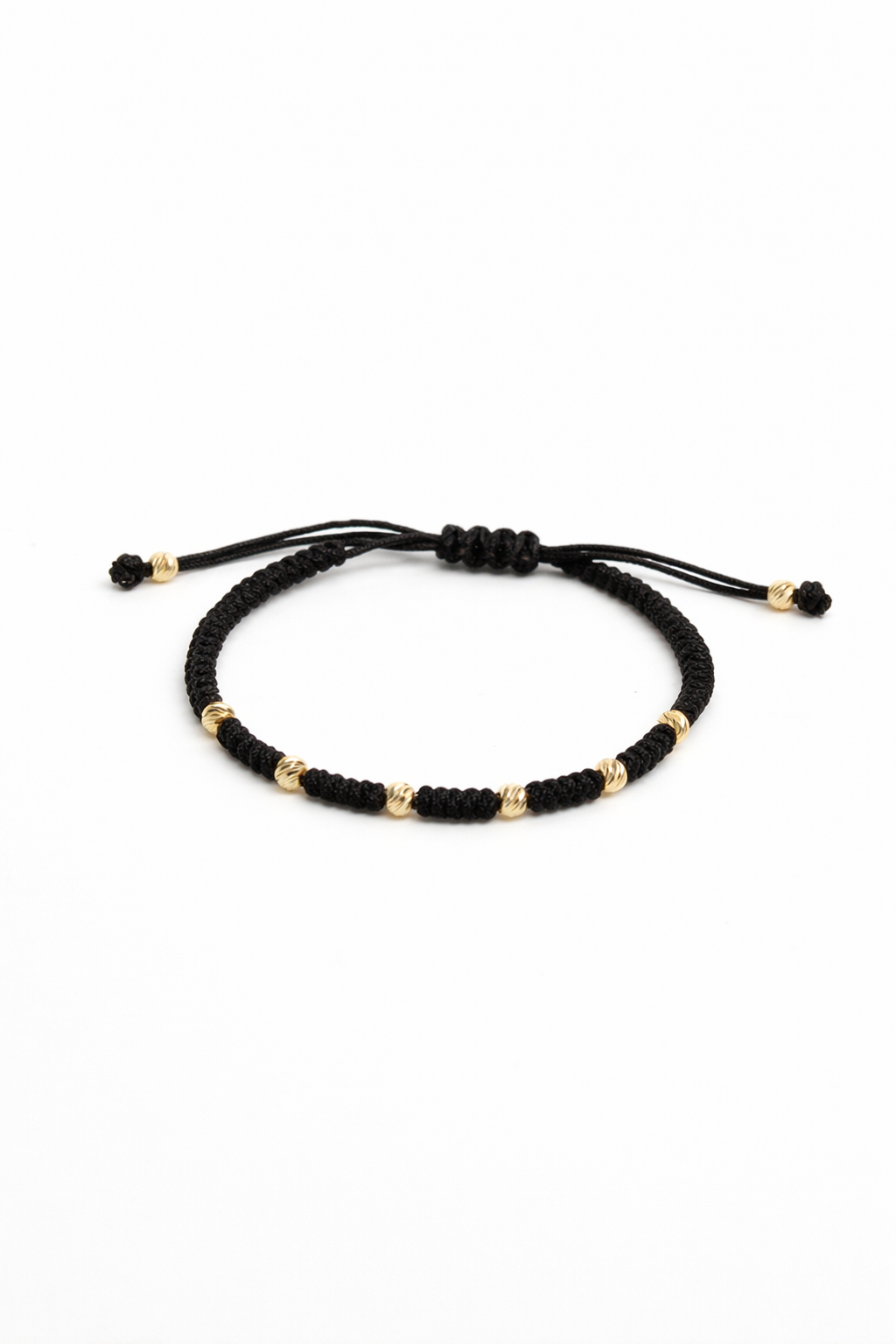 Náramok Obsidian, 14K zlato