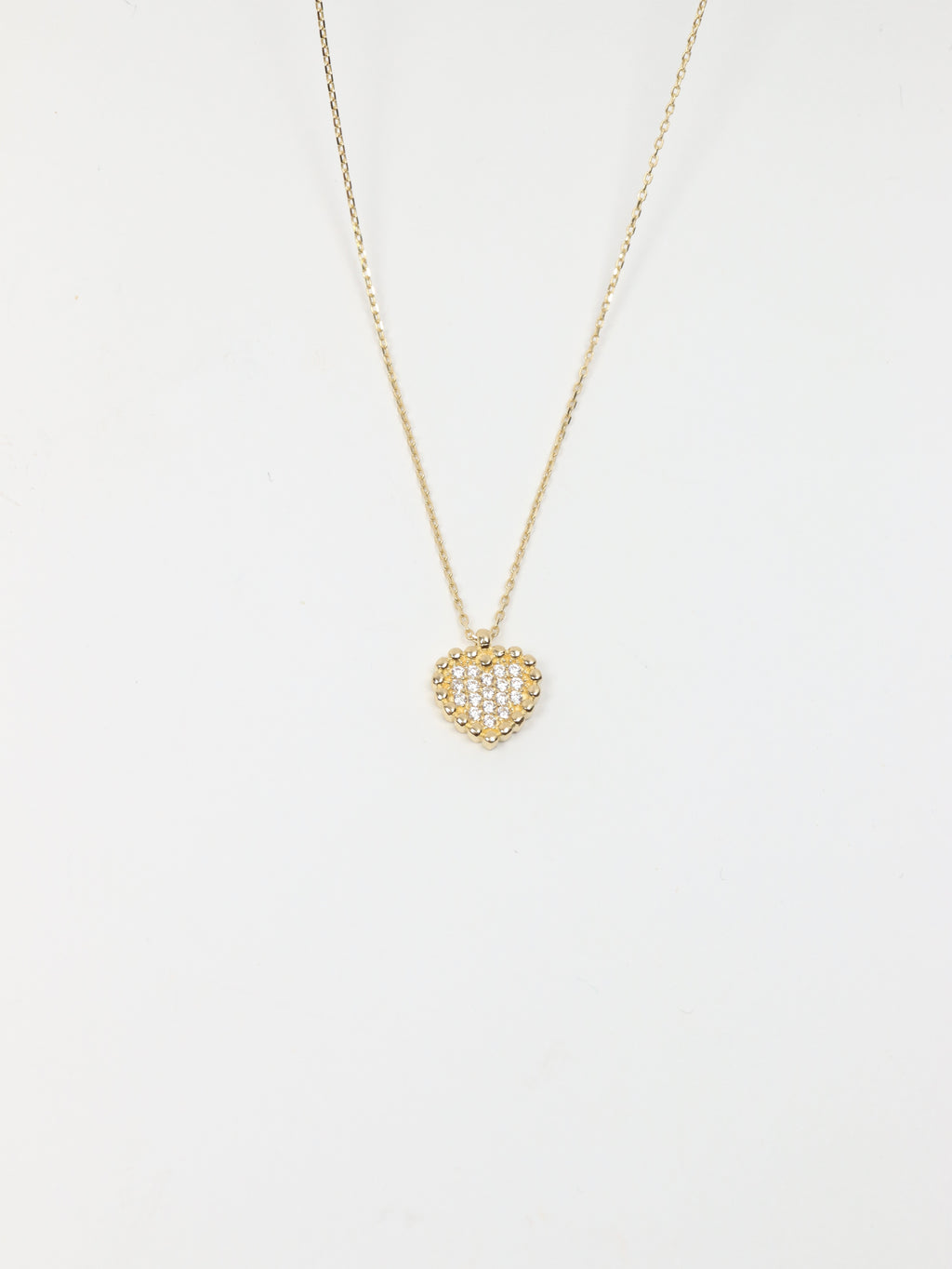 Náhrdelník Amour Pavé, 14K zlato