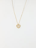 Náhrdelník Amour Pavé, 14K zlato