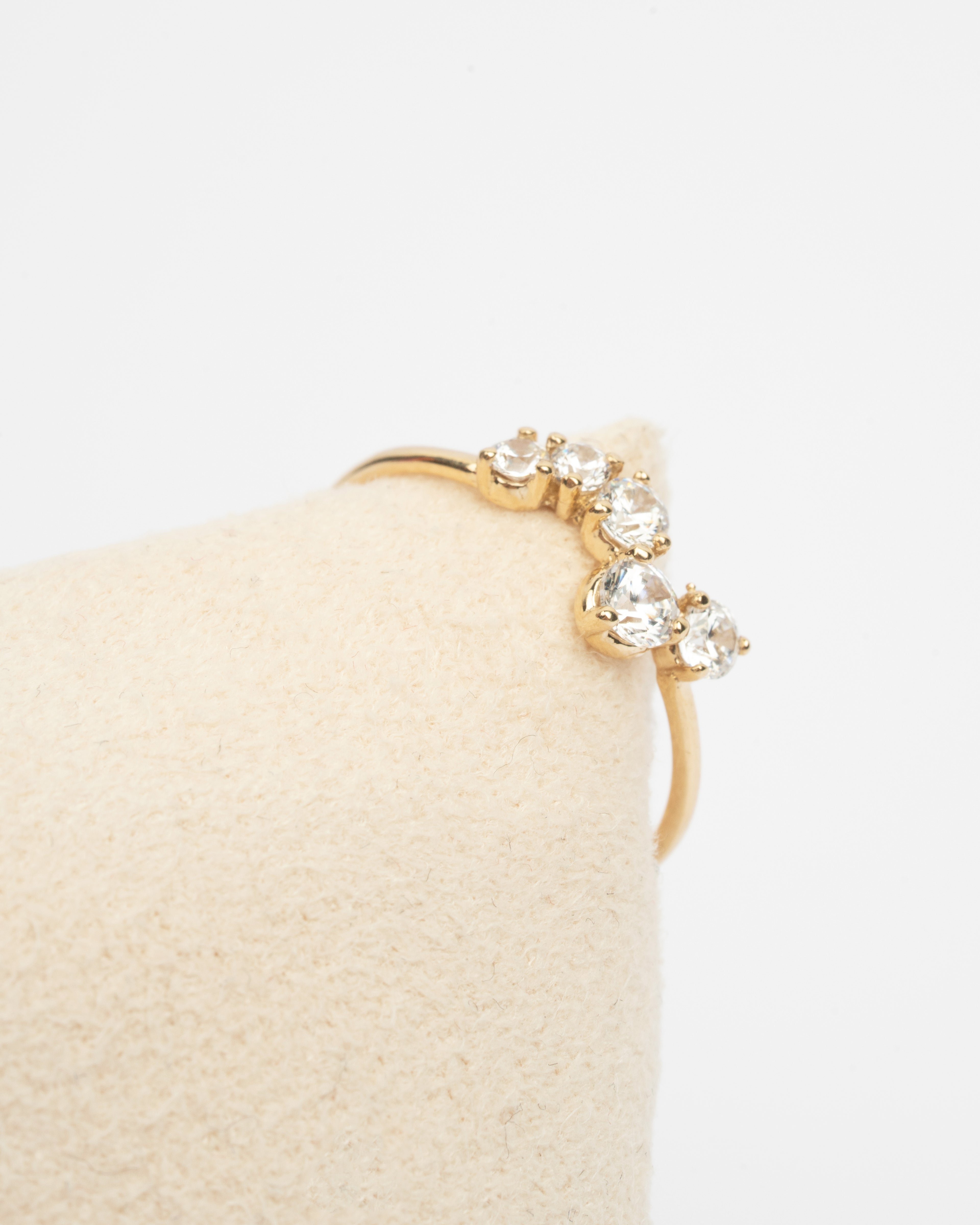 Prsteň Lumière, 14K zlato