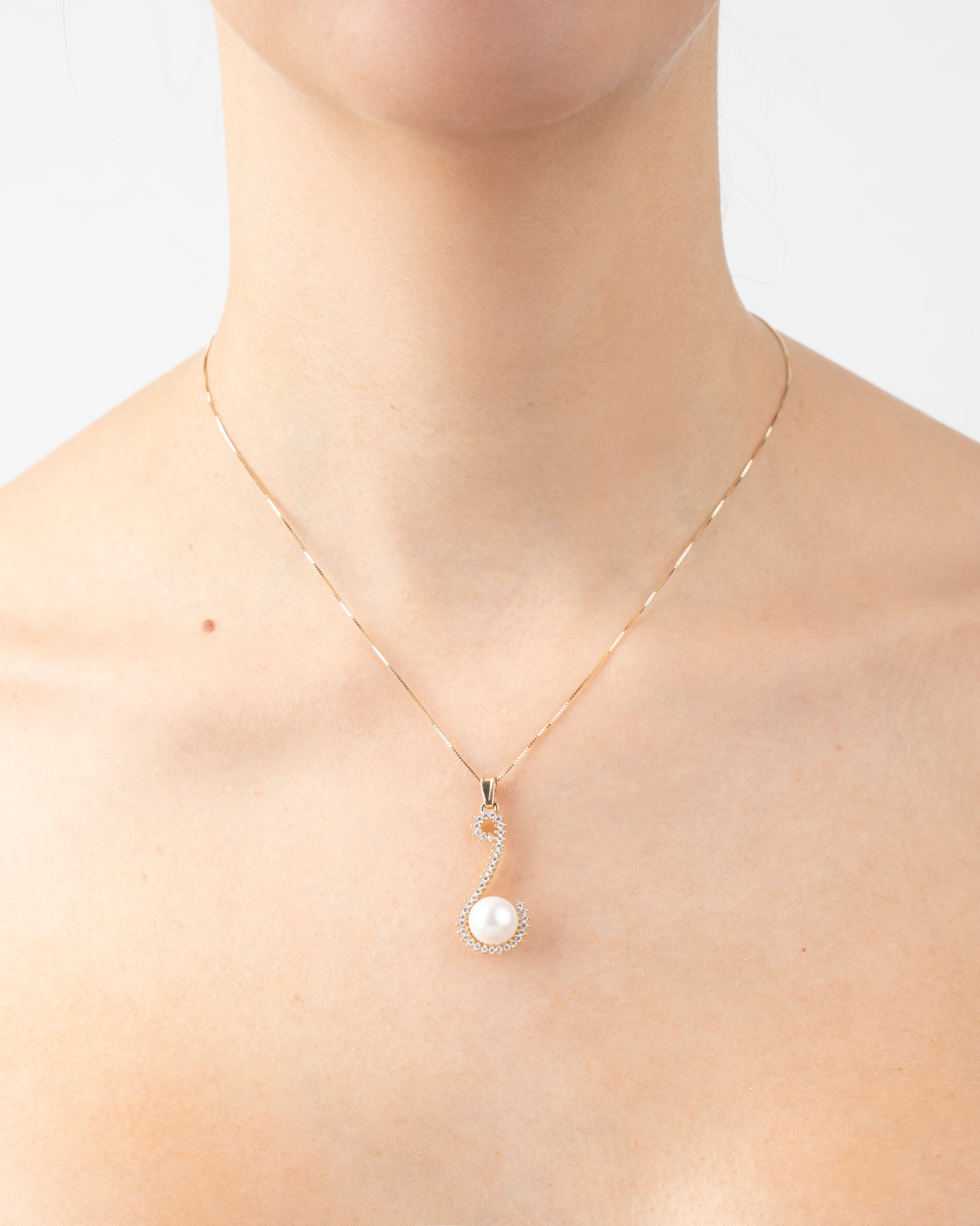 Prívesok Aurea Pearl, 14K zlato