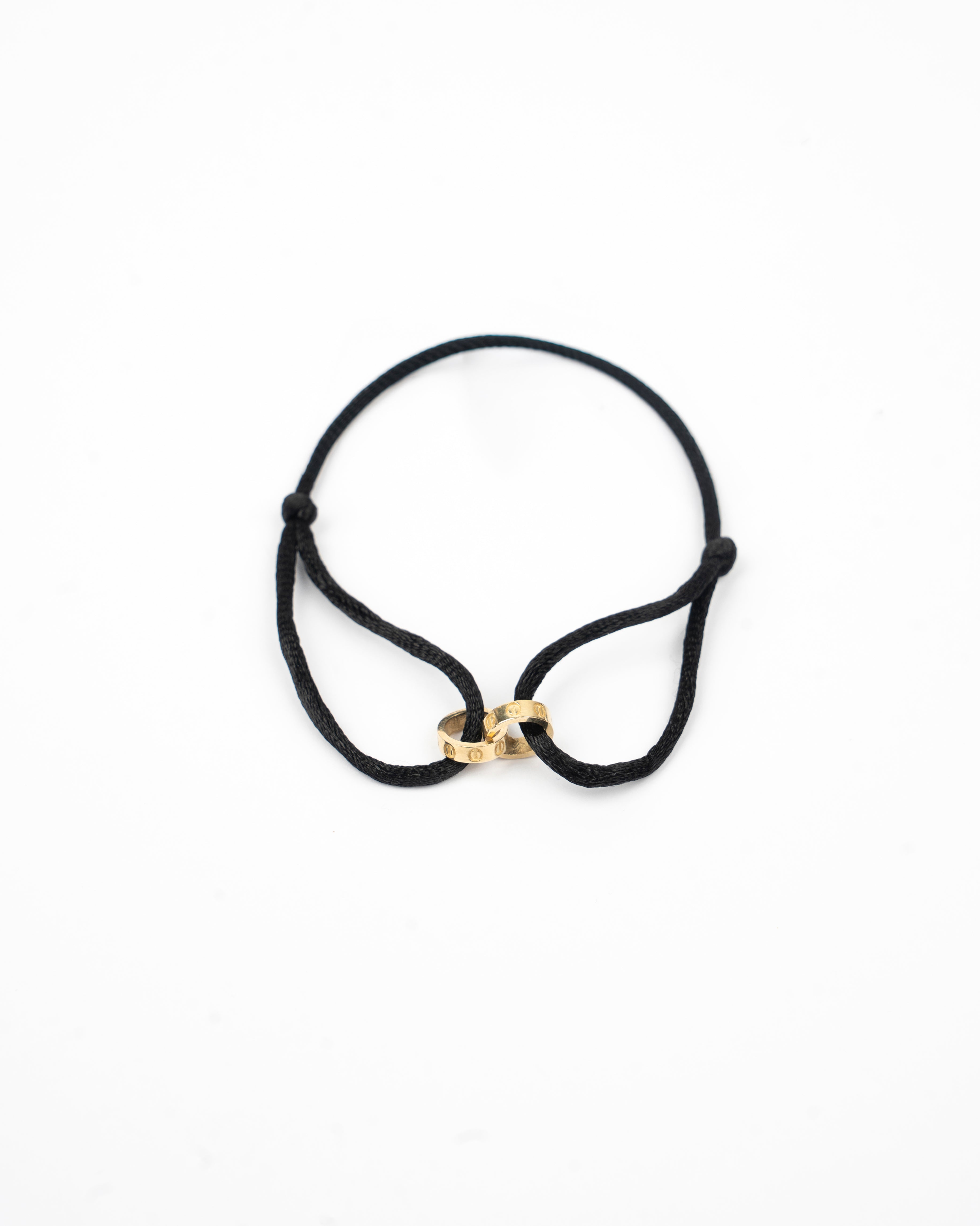 Šnúrkový náramok Orbis, 14K zlato
