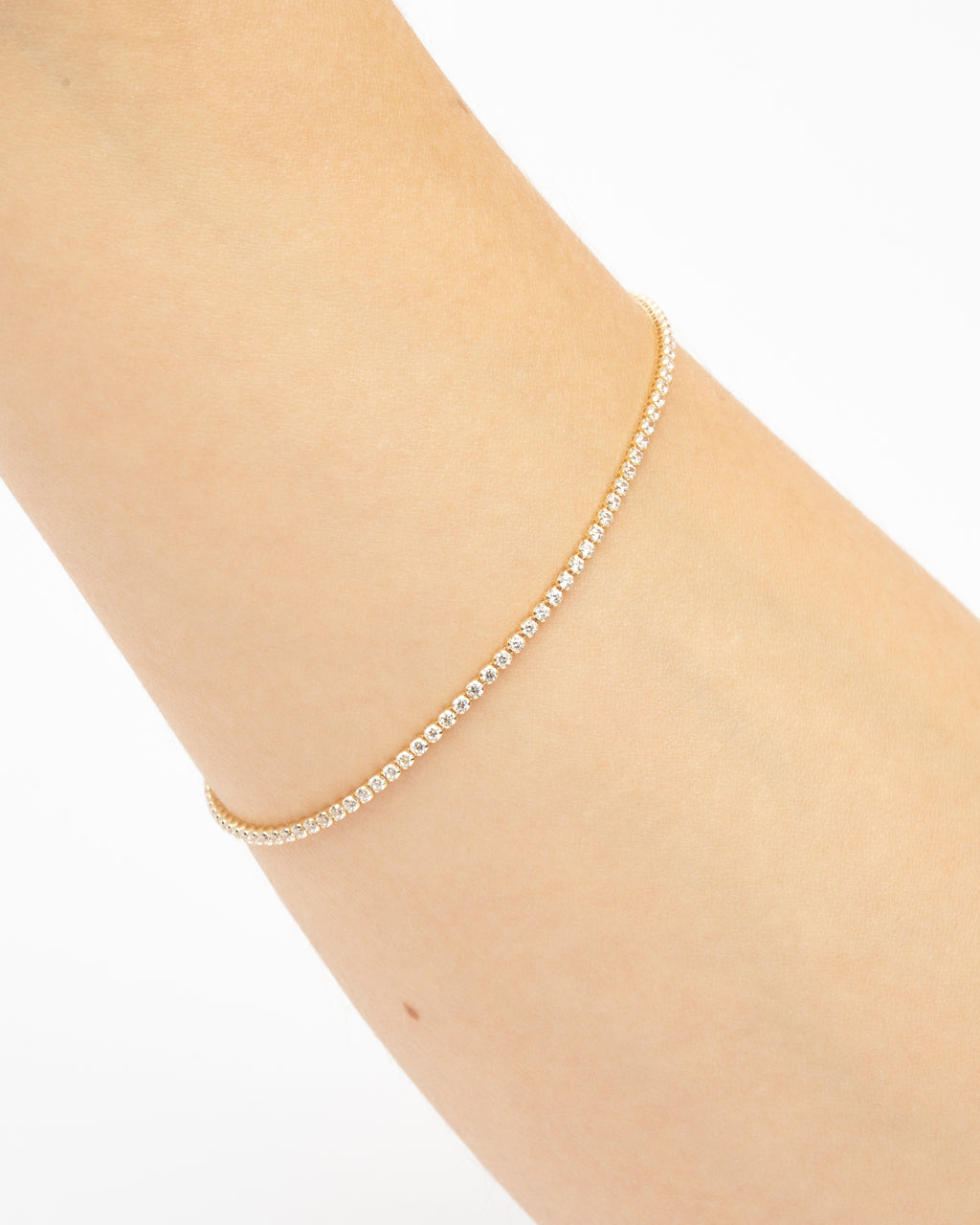 Náramok Lumine Tennis, 14K zlato