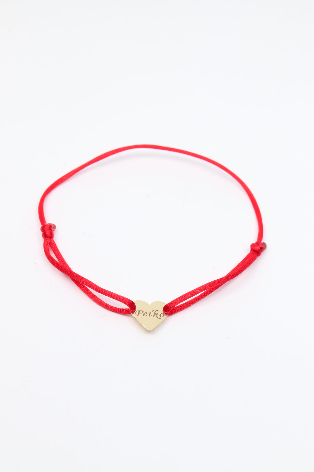 Atelier Heart Bracelet, 14K zlato (1 cm)