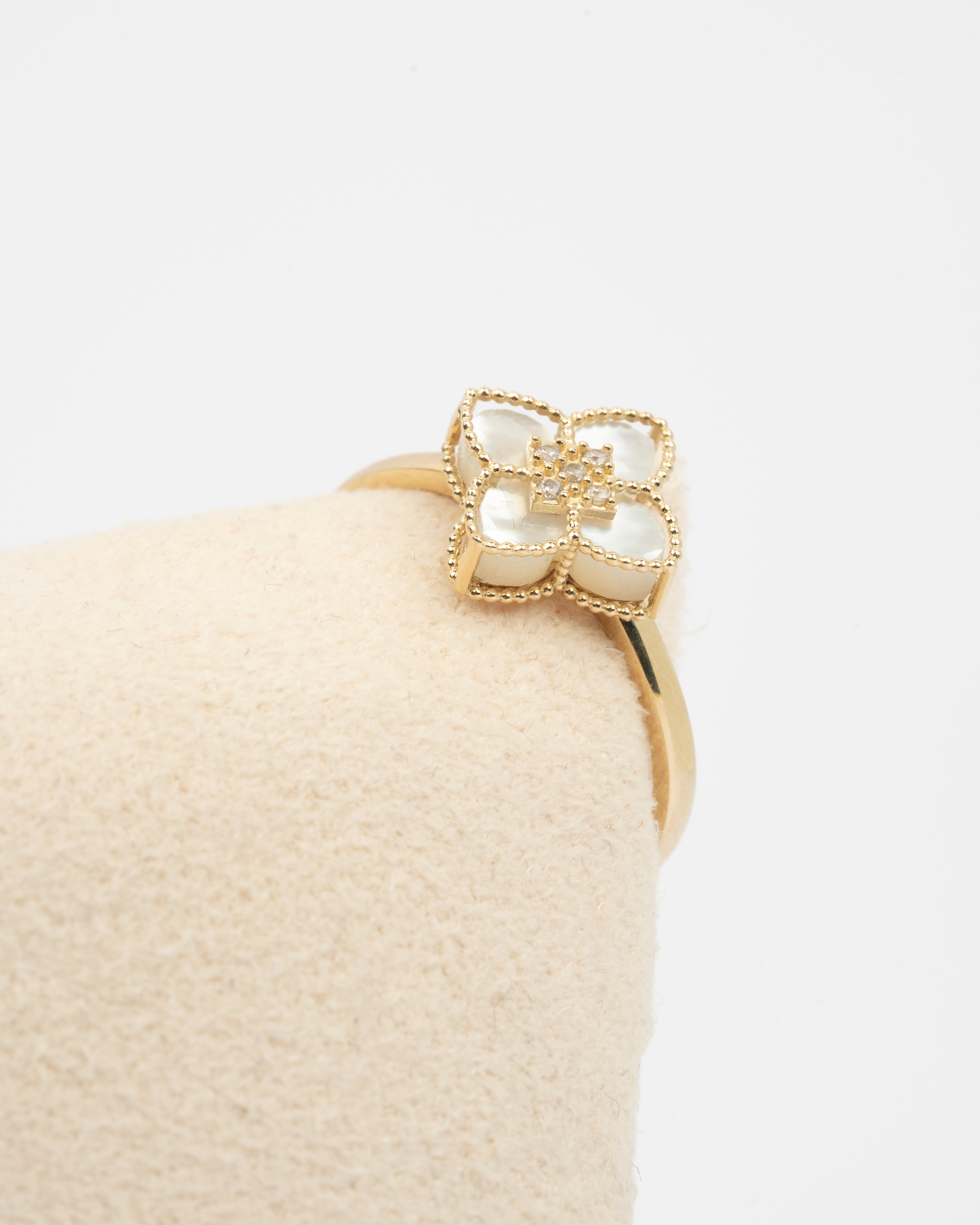 Prsteň Blanche Fiora, 14K zlato