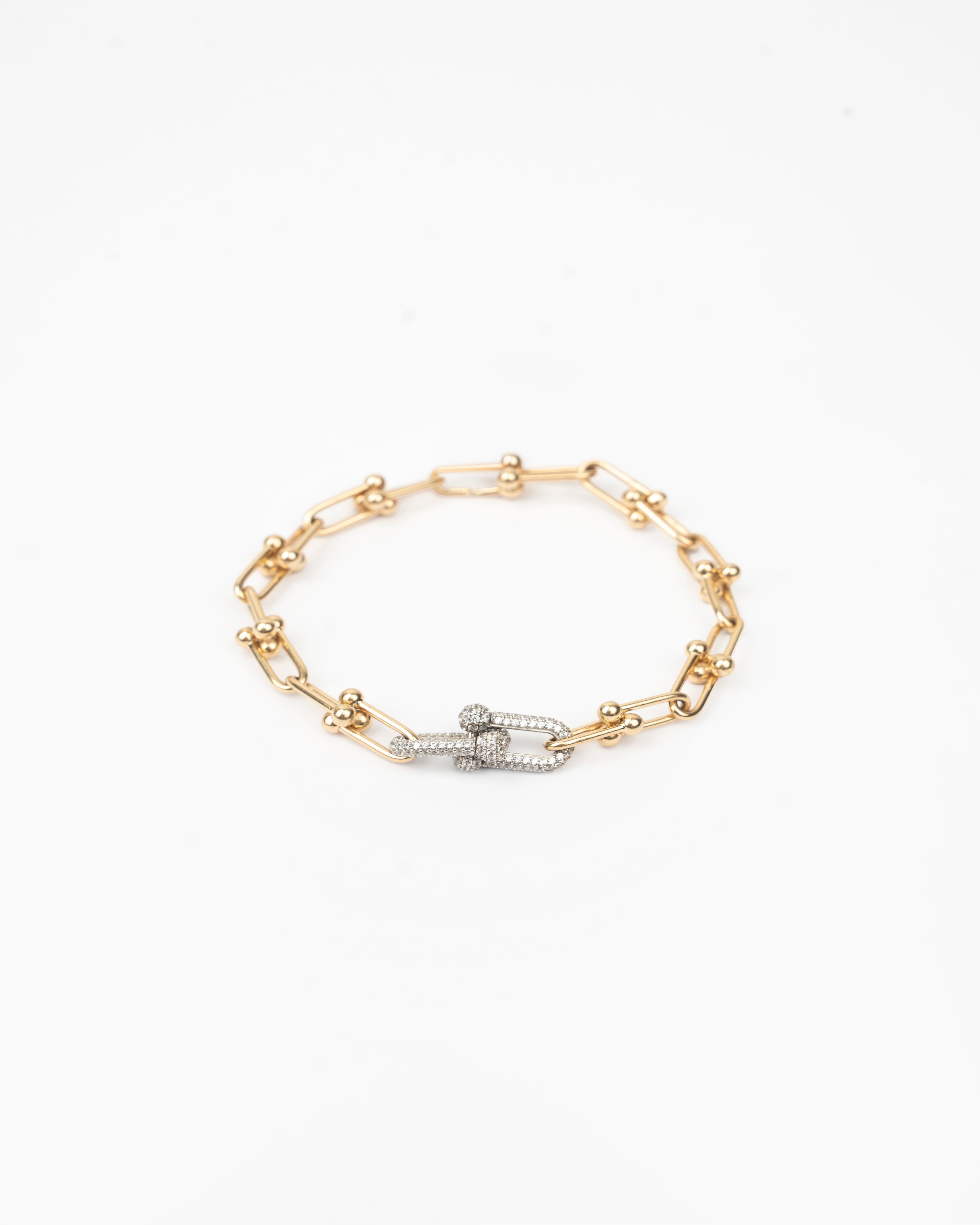 Náramok Valerio Link, 14K zlato