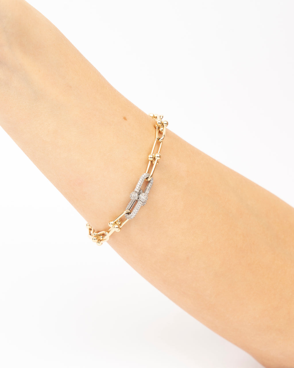 Náramok Valerio Link, 14K zlato