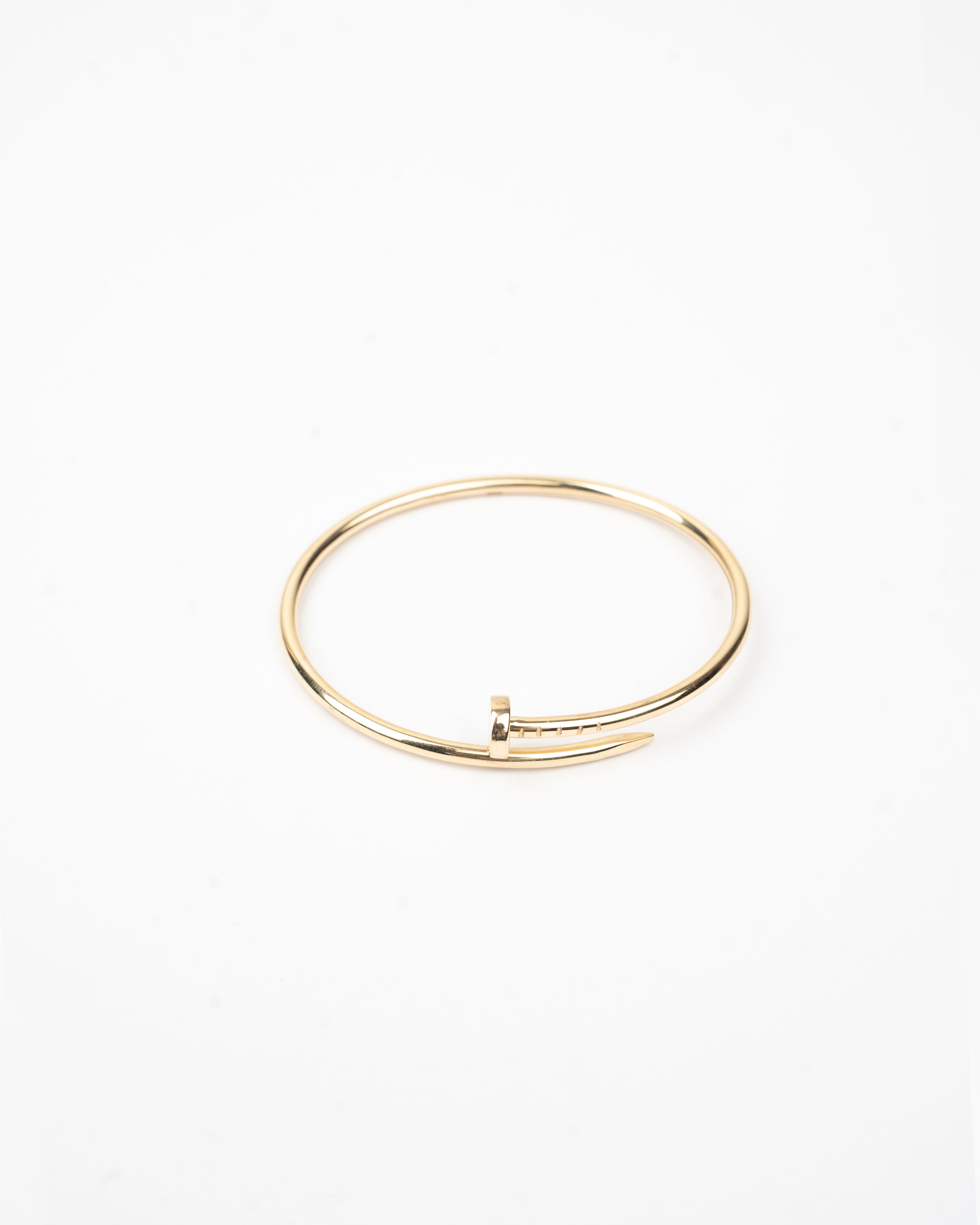 Pevný náramok Clou Pure, 14K zlato
