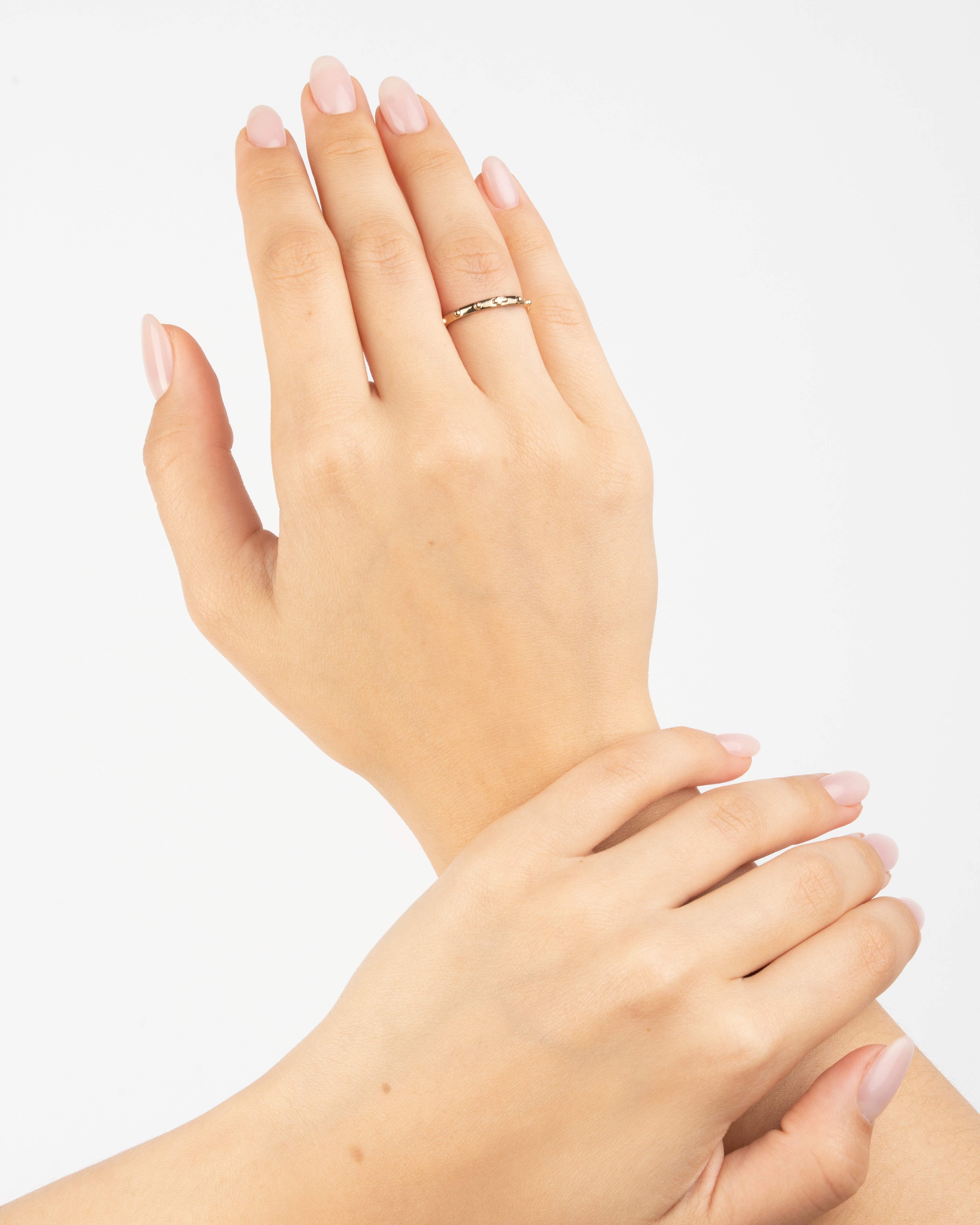 Prsteň Rosario, 14K zlato