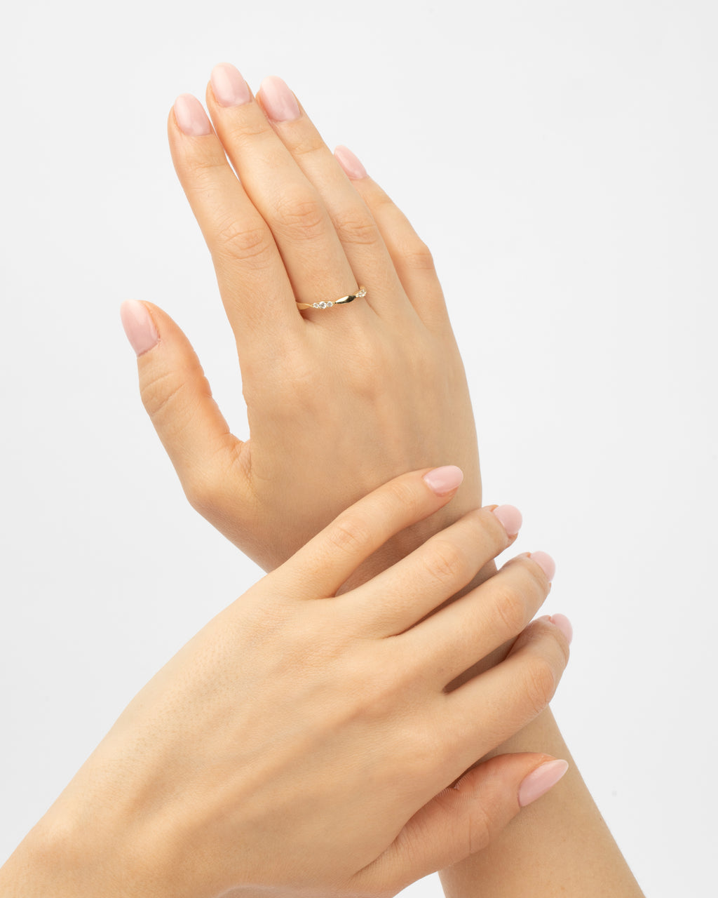 Prsteň Serina Twist, 14K zlato