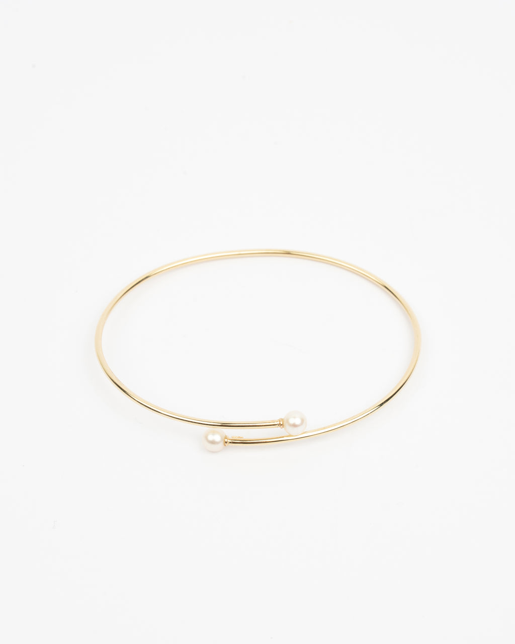 Pevný náramok Lyra, 14K zlato