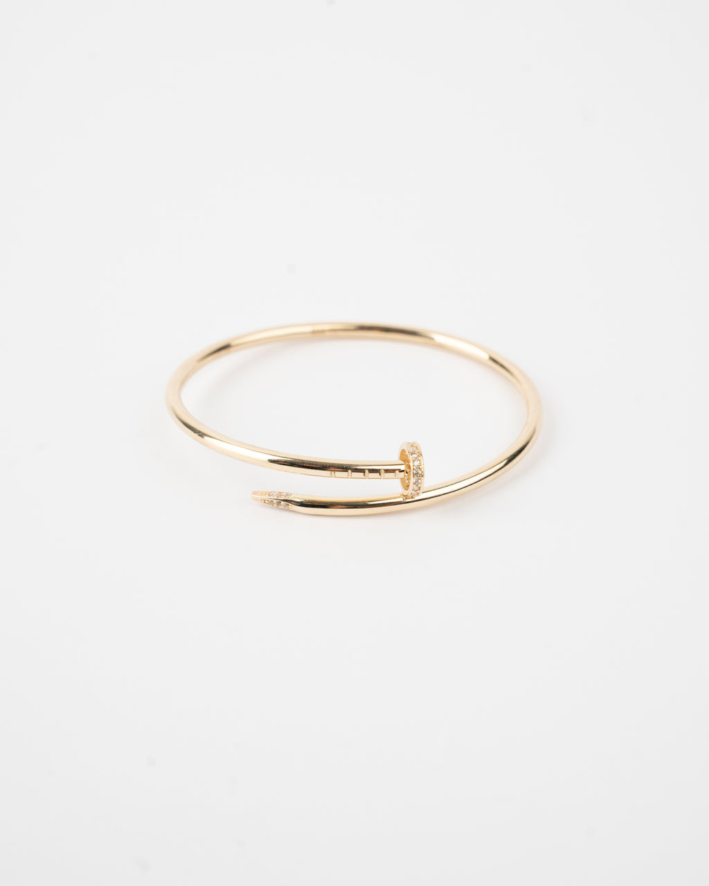 Pevný náramok Eternal Clou, 14K zlato