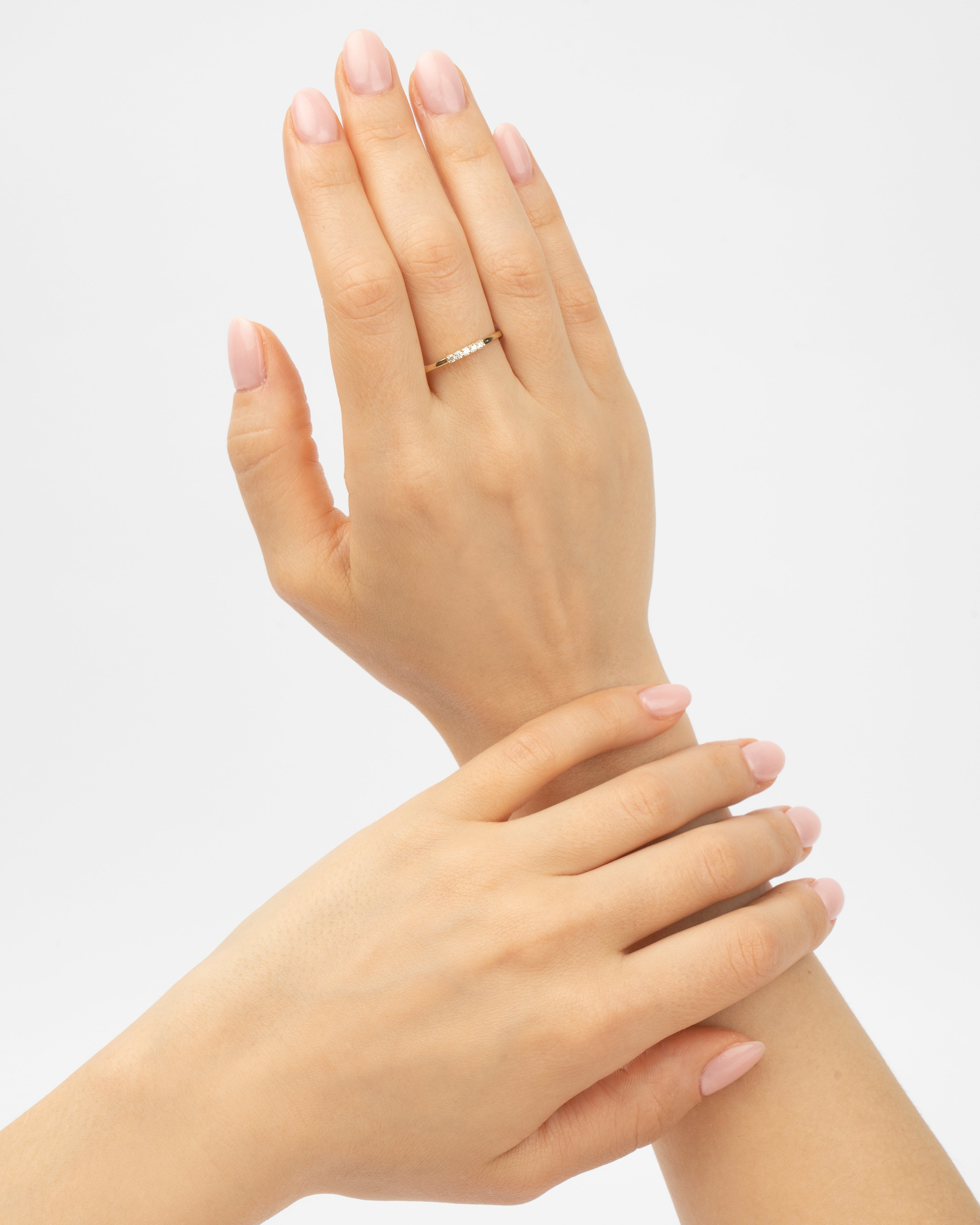 Prsteň Stella Quarta, 14K zlato