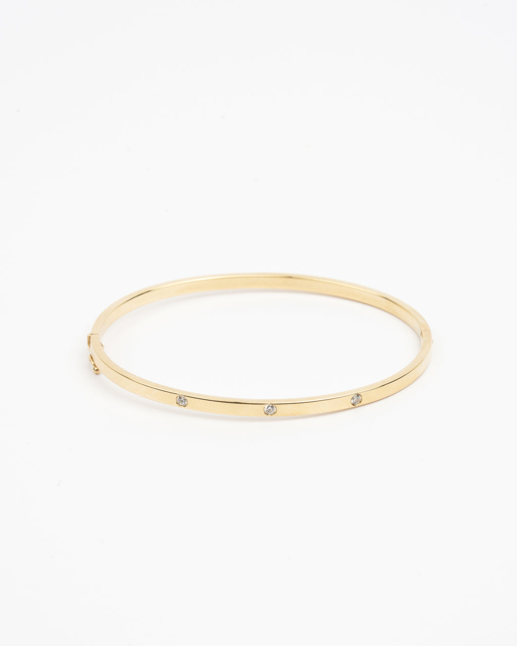 Pevný náramok Arlena, 14K zlato