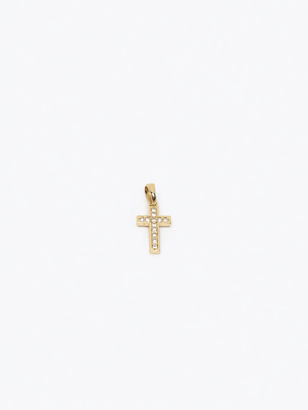Prívesok Éliane Cross, 14K zlato
