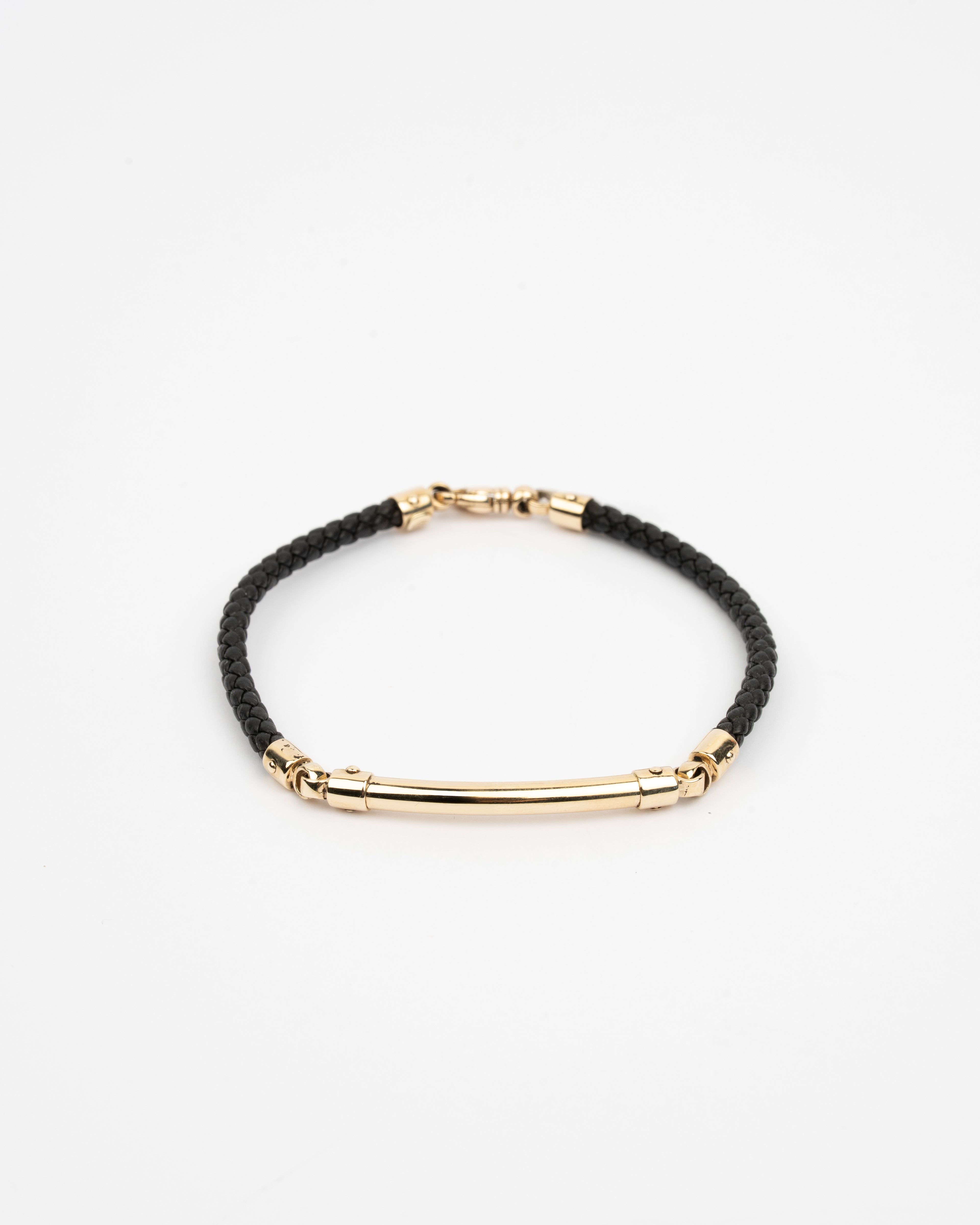 Pánsky náramok Raven, 14K zlato