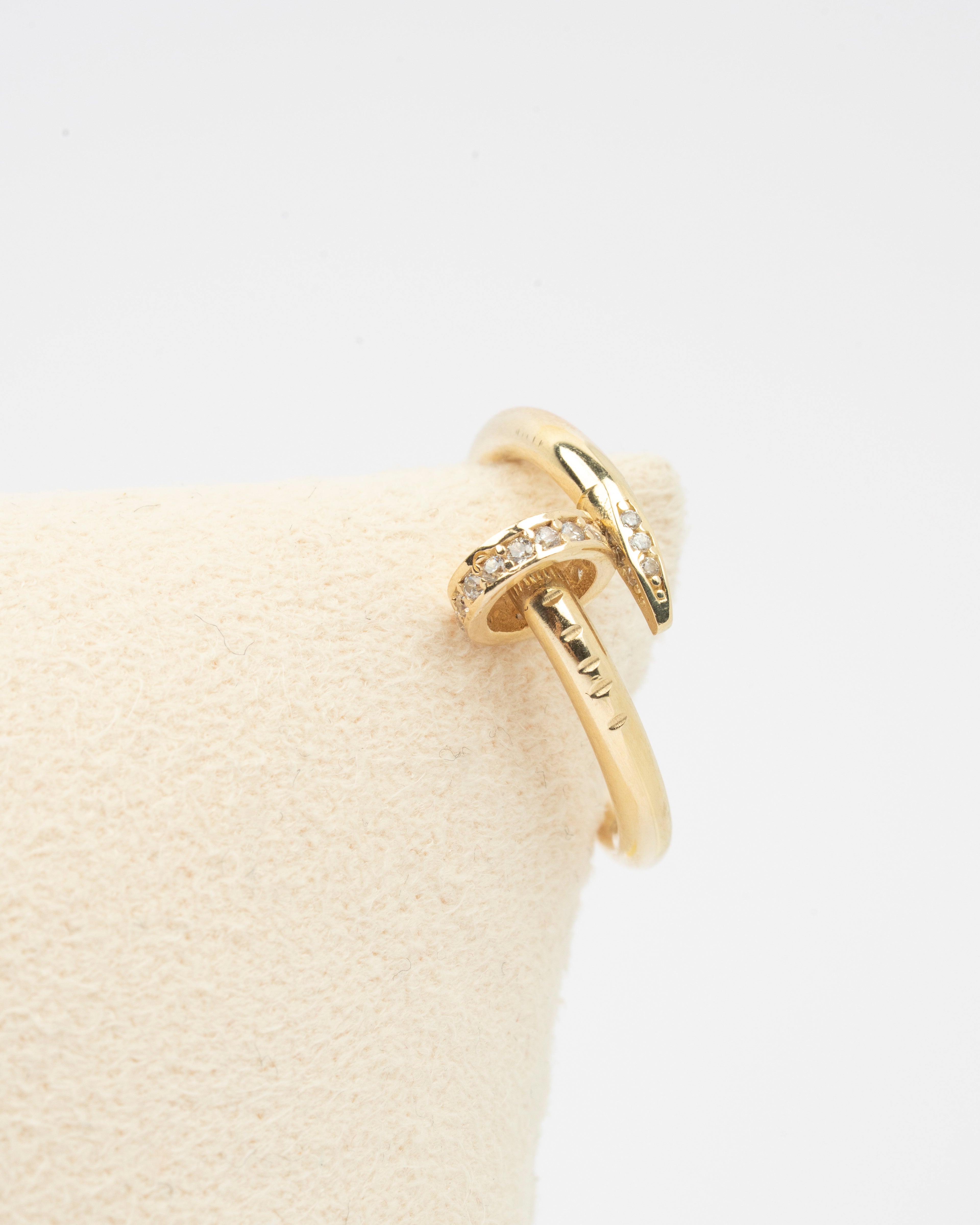 Prsteň Clou Lumière, 14K zlato