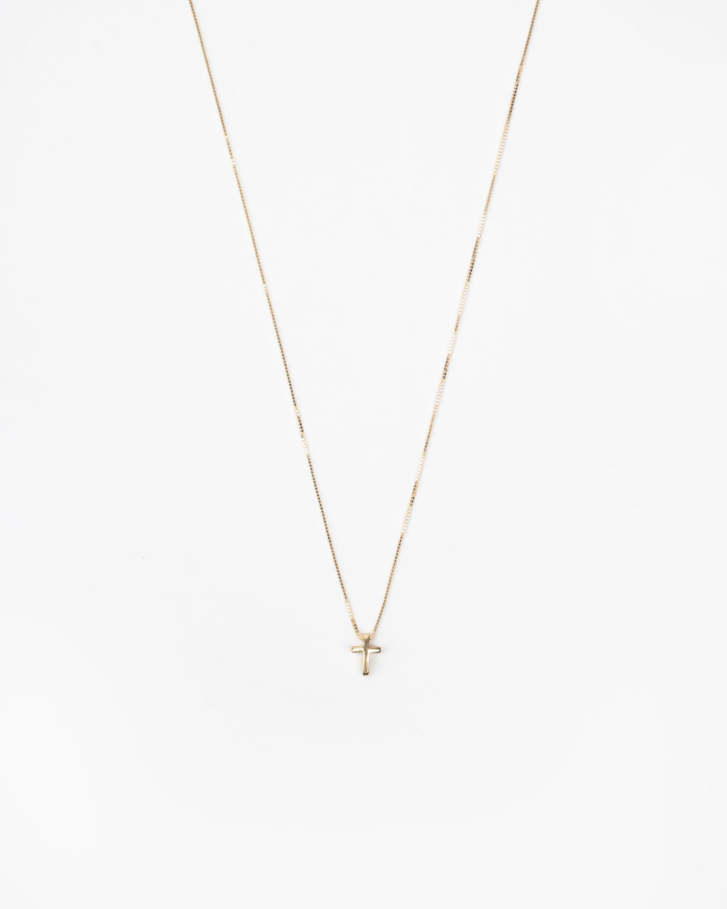 Náhrdelník Elora Cross, 14K zlato