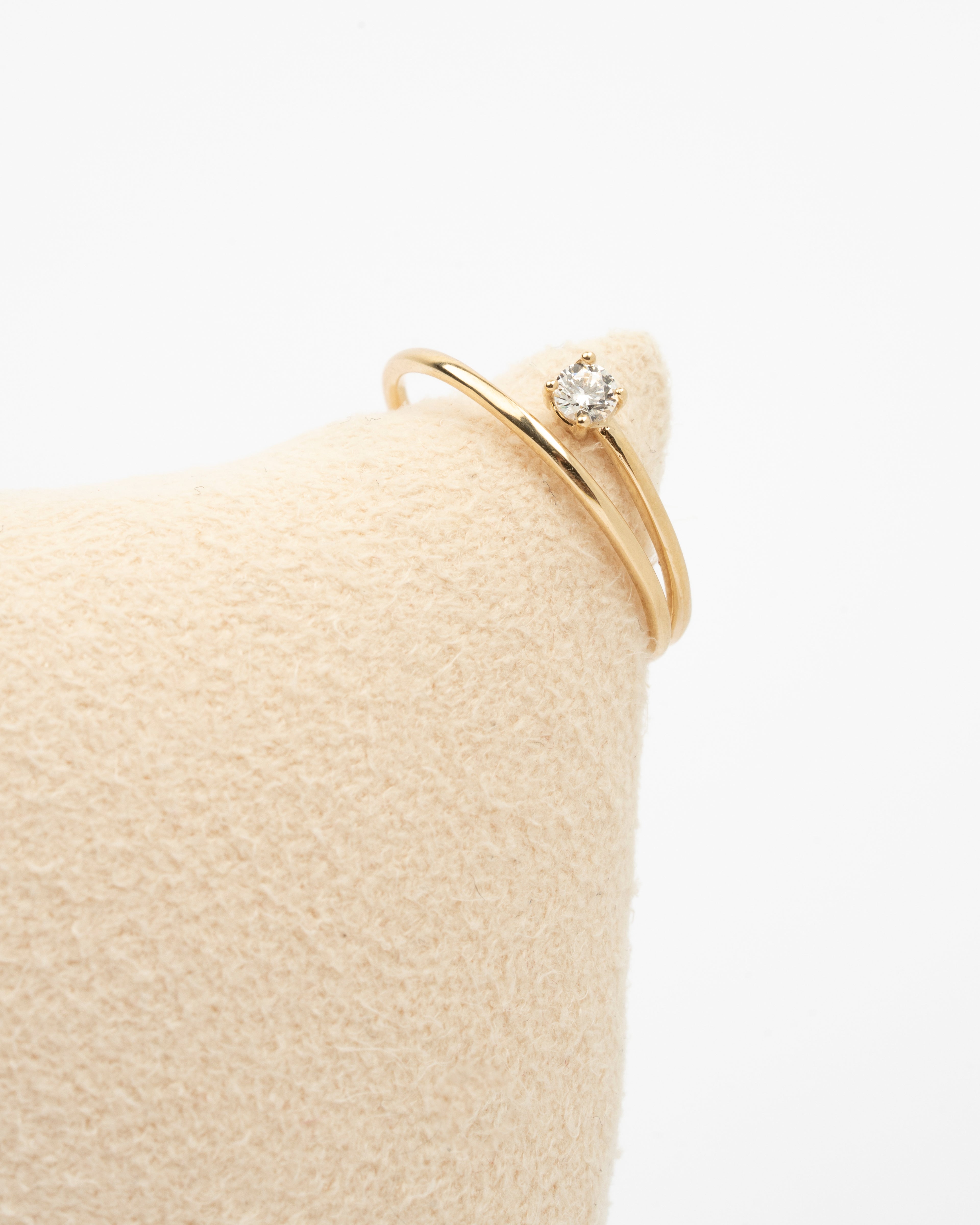 Prsteň Sereia, 14K zlato