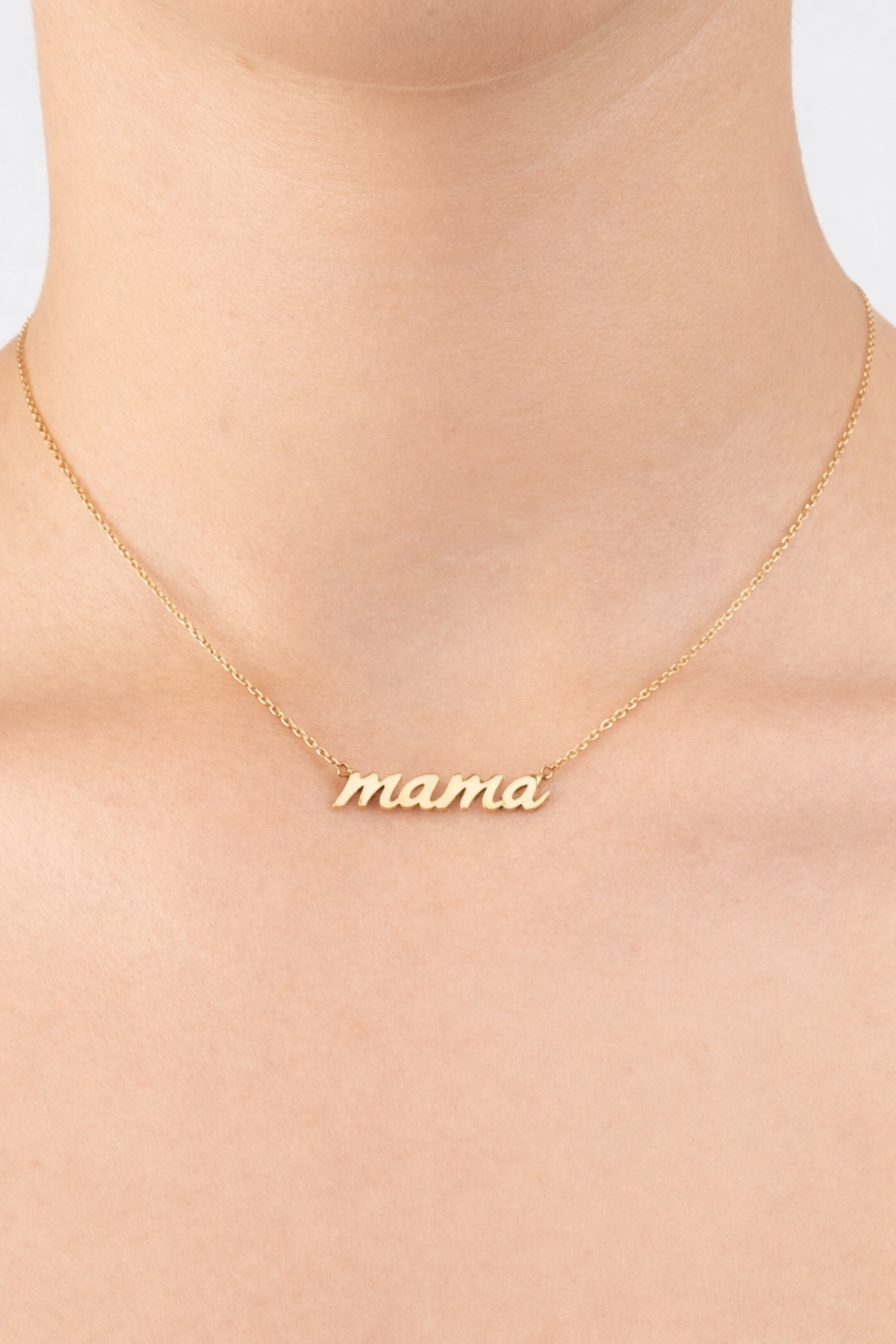 Atelier MAMA Signature Necklace, 14K zlato
