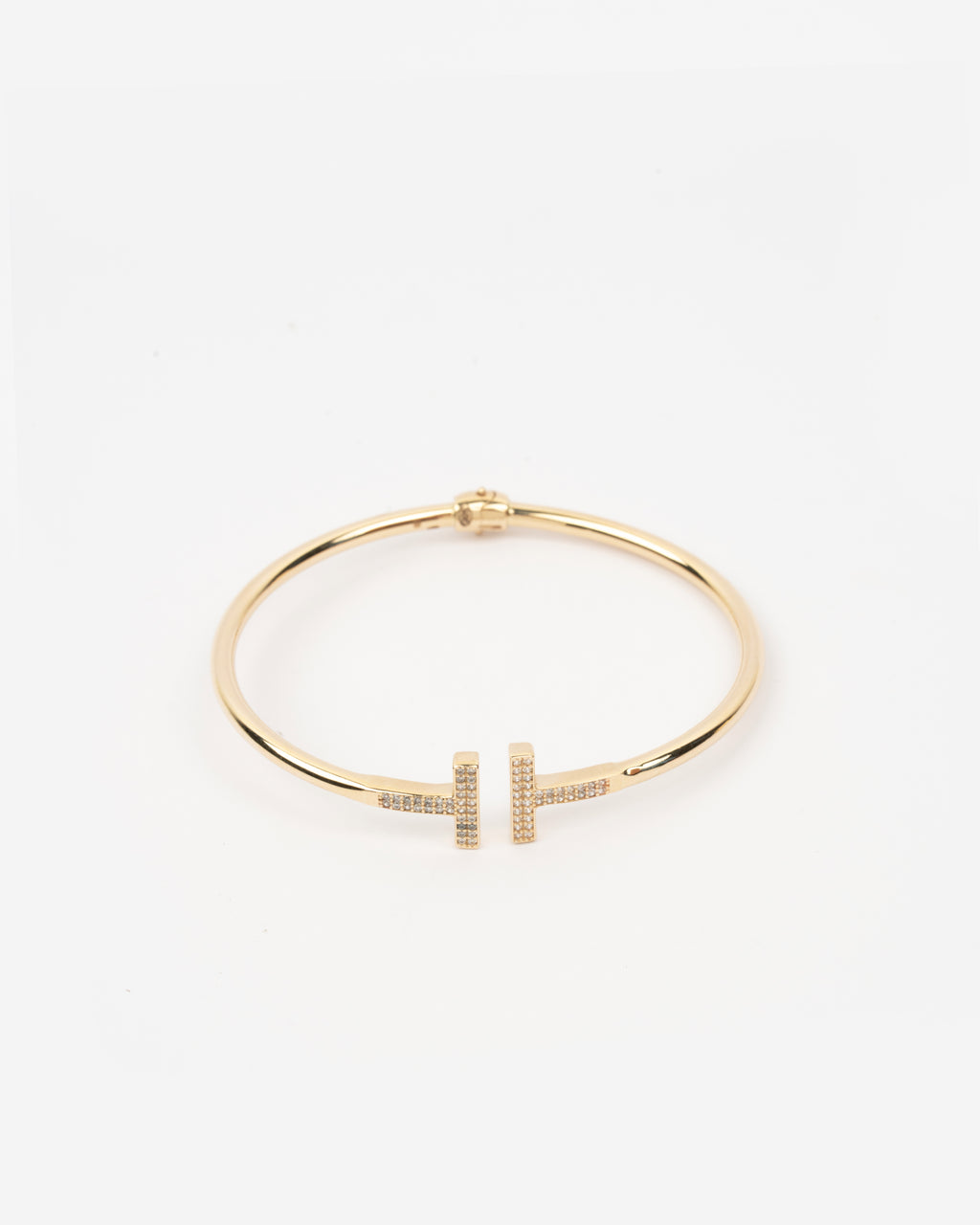 Pevný náramok Auriel Tessera, 14K zlato