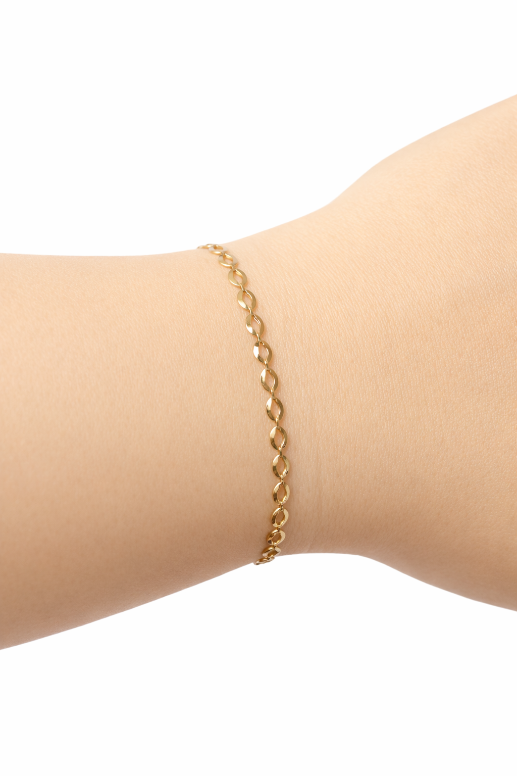Náramok Élégance Chain, 14K zlato