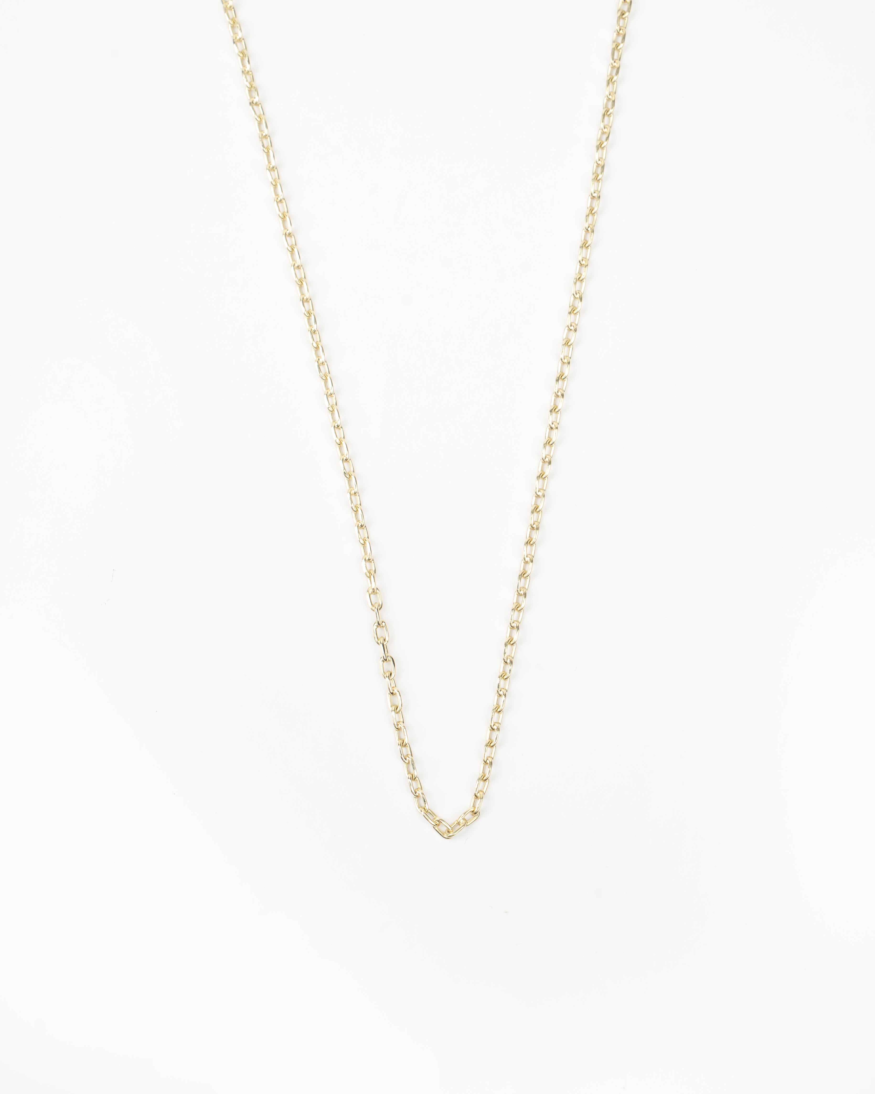 Ručne pílovaná retiazka Artis šírka 2,5mm , 14K zlato