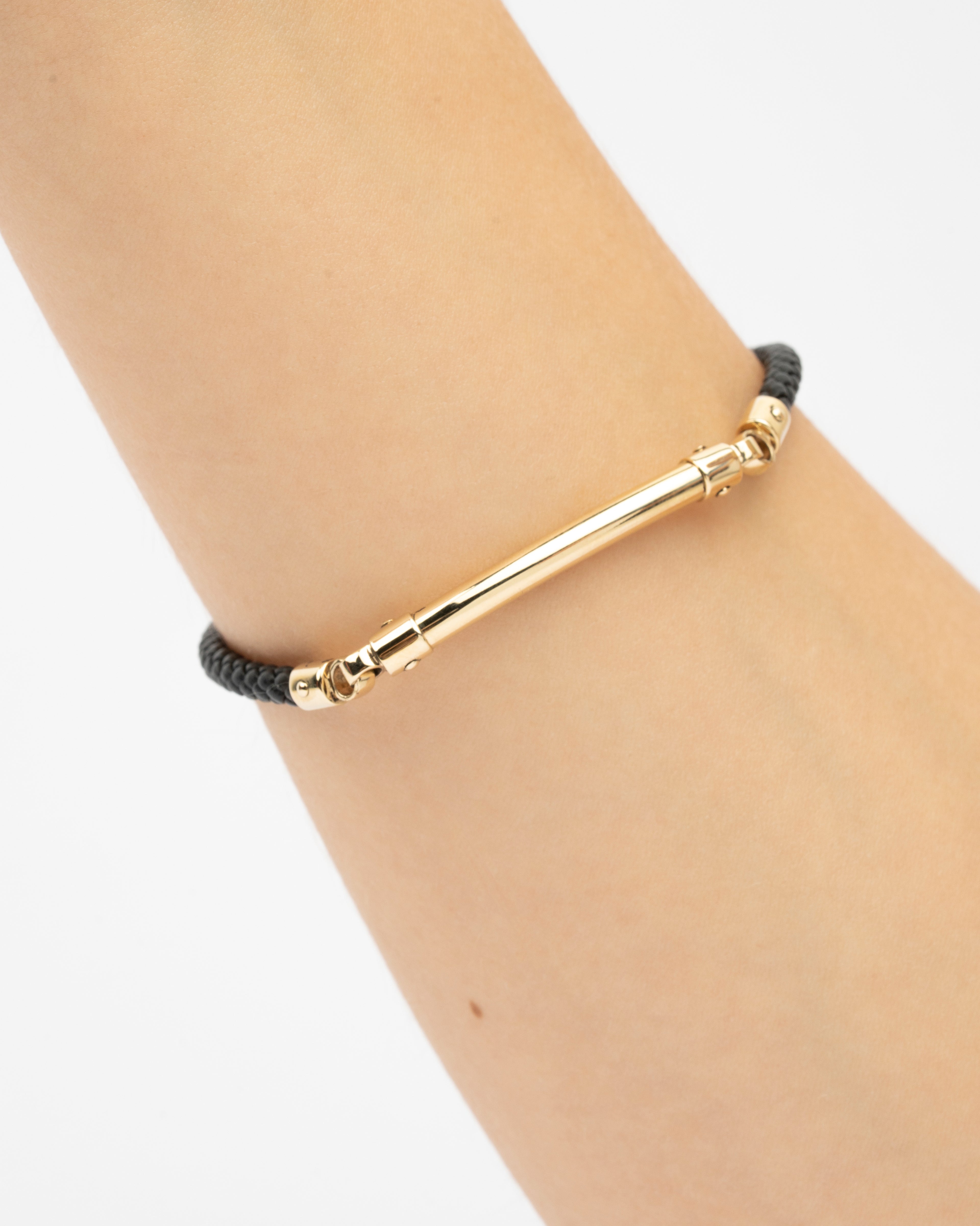 Pánsky náramok Raven, 14K zlato