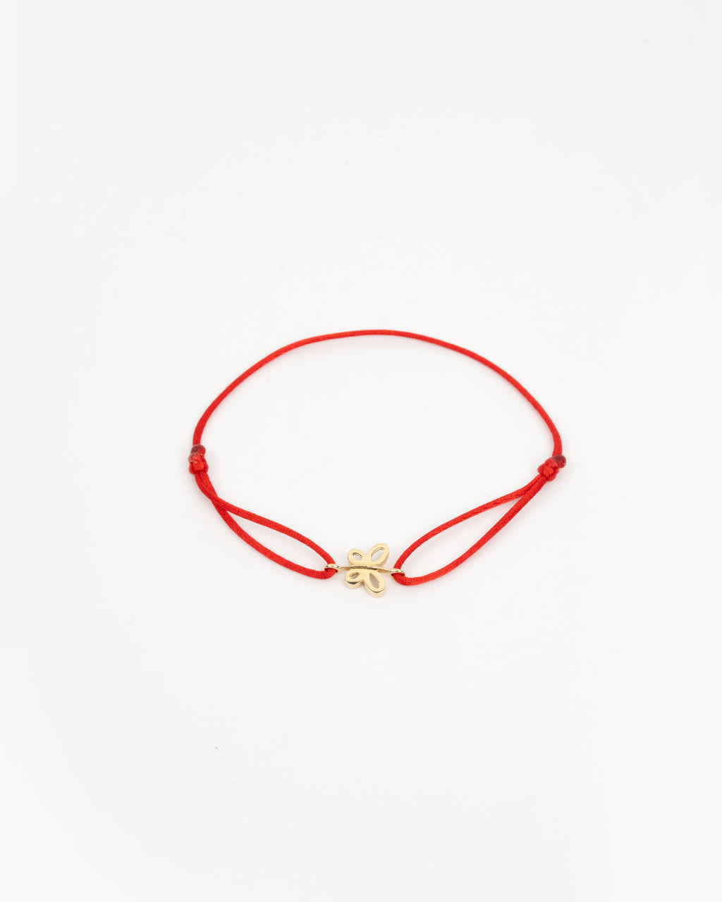 Zlatý šnúrkový náramok Golden Wings, 14K zlato