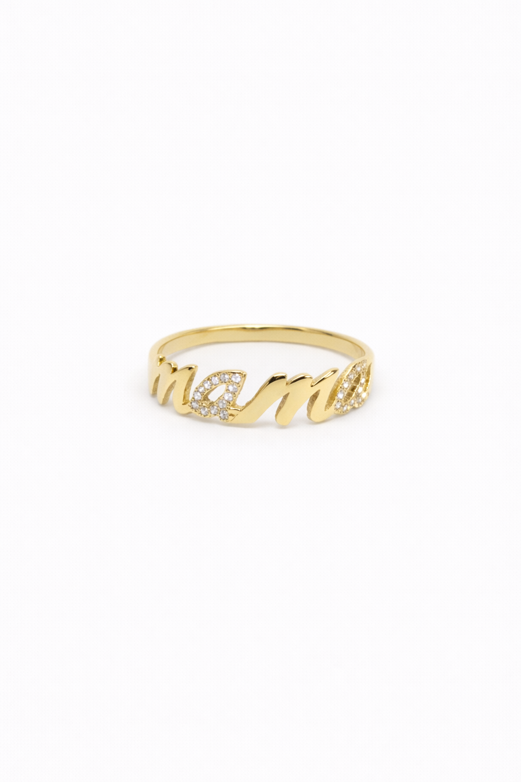 Atelier “MAMA” Glow Ring, 14K zlato