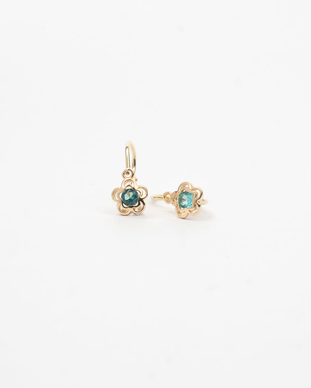 Náušnice Bella Floris, 14K zlato