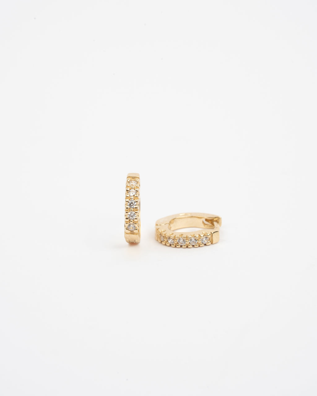 Mini kružky Luné, 14K zlato