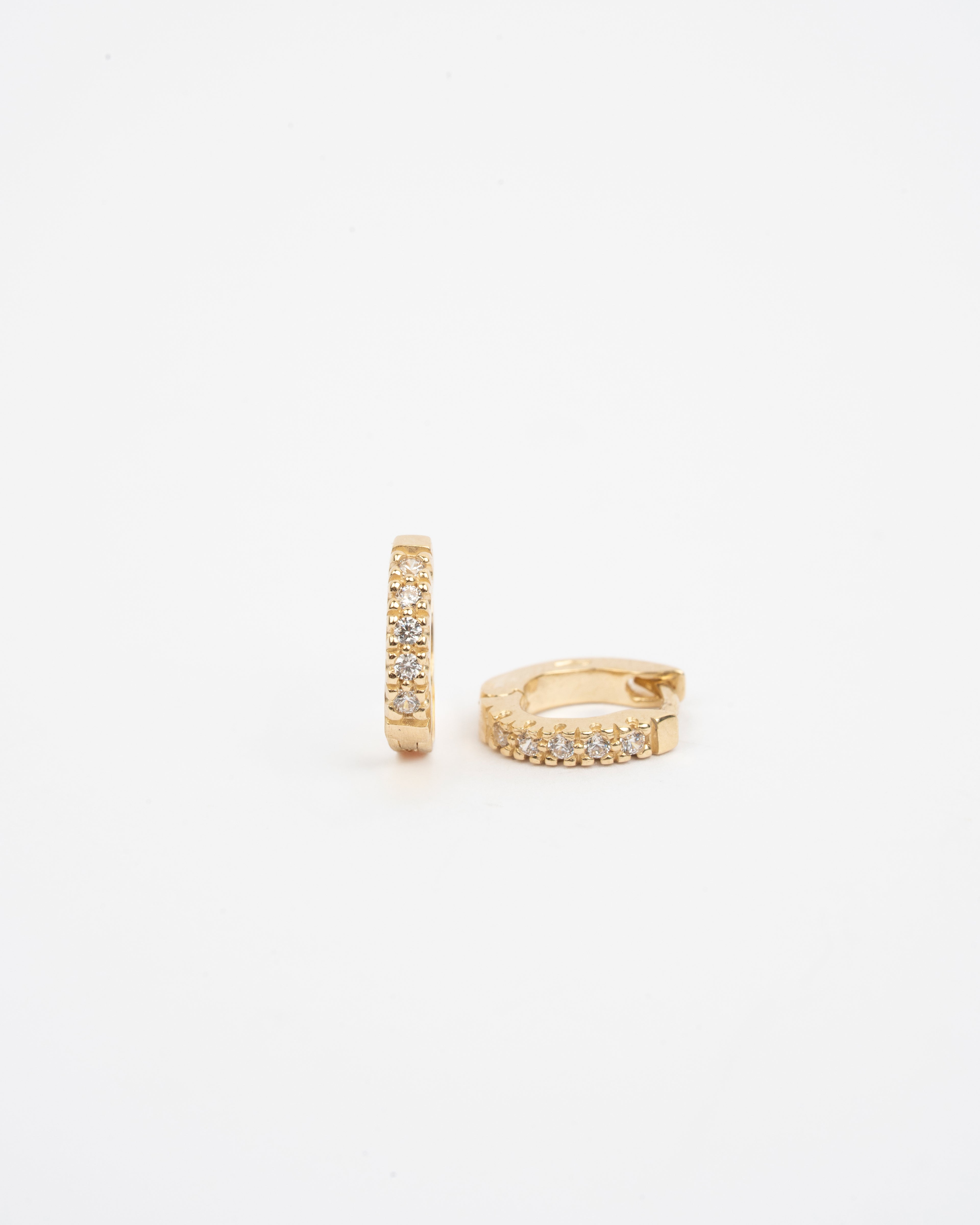 Mini kružky Luné, 14K zlato