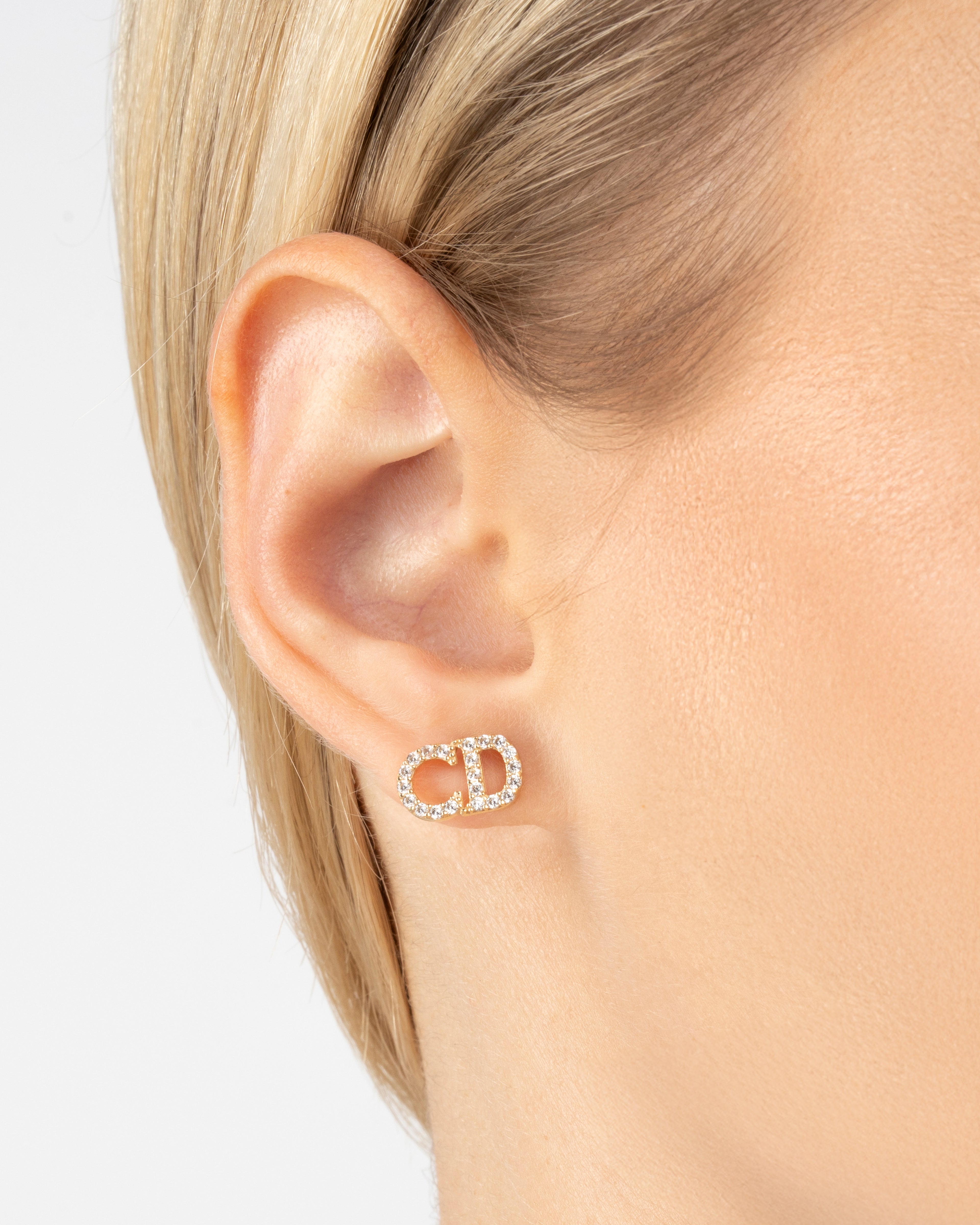 Napichovacie náušnice Étoile CD, 14K zlato